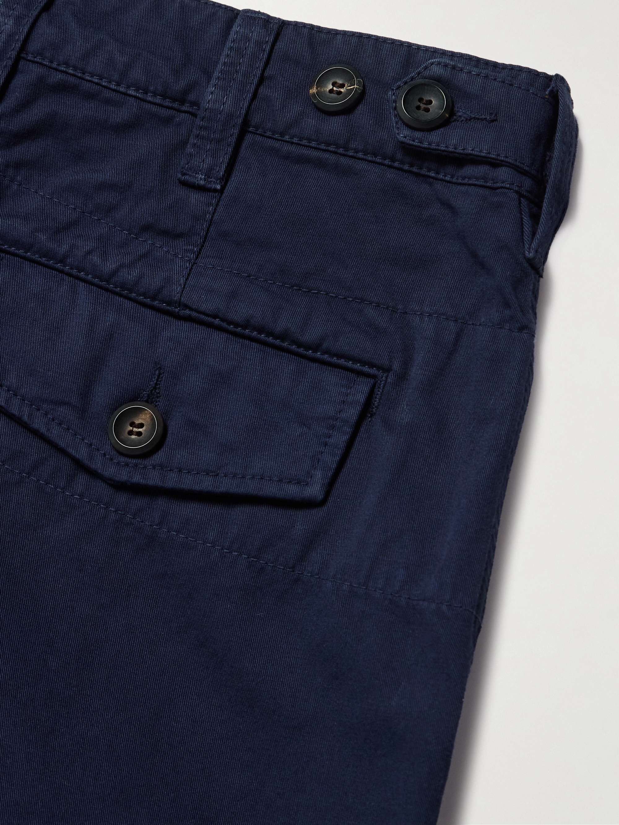 Tapered Cotton-Twill Chinos view