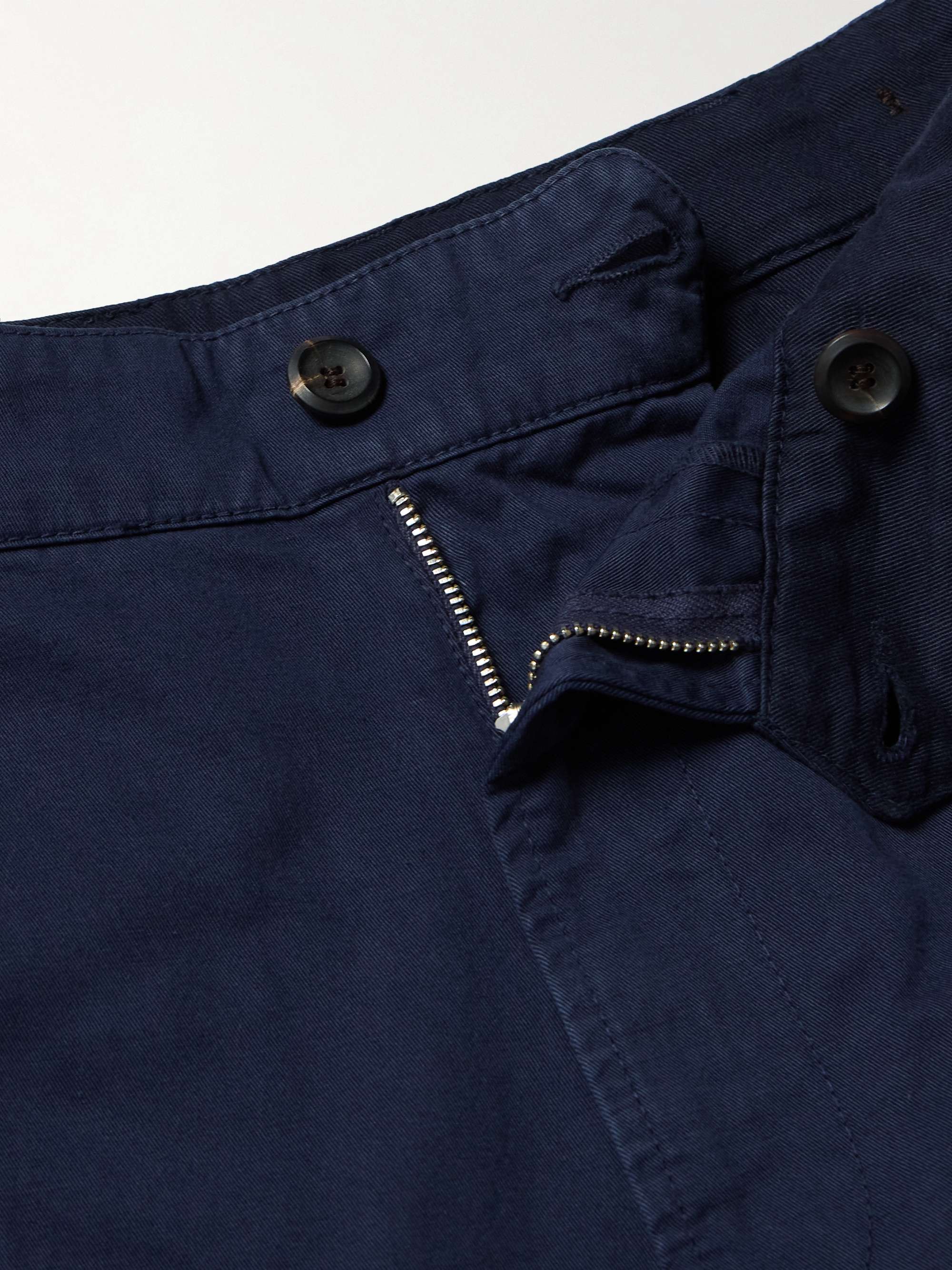 Tapered Cotton-Twill Chinos view
