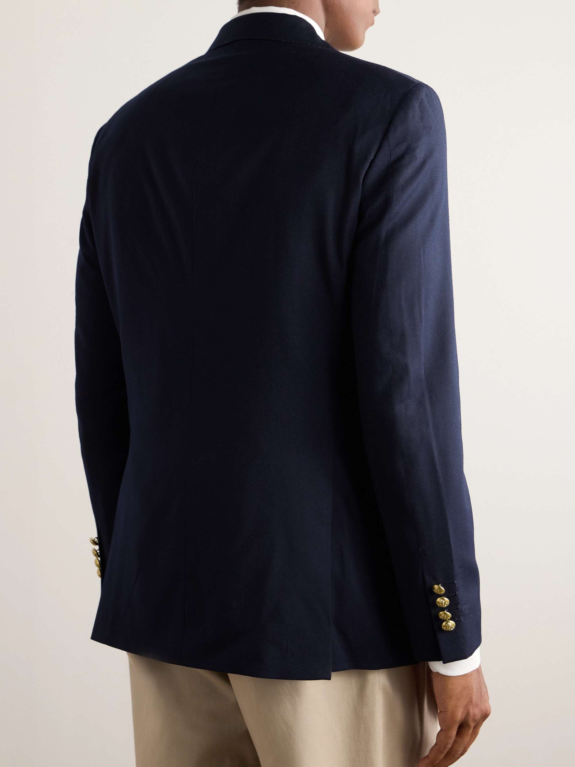 Wool-Blend Gabardine Blazer view