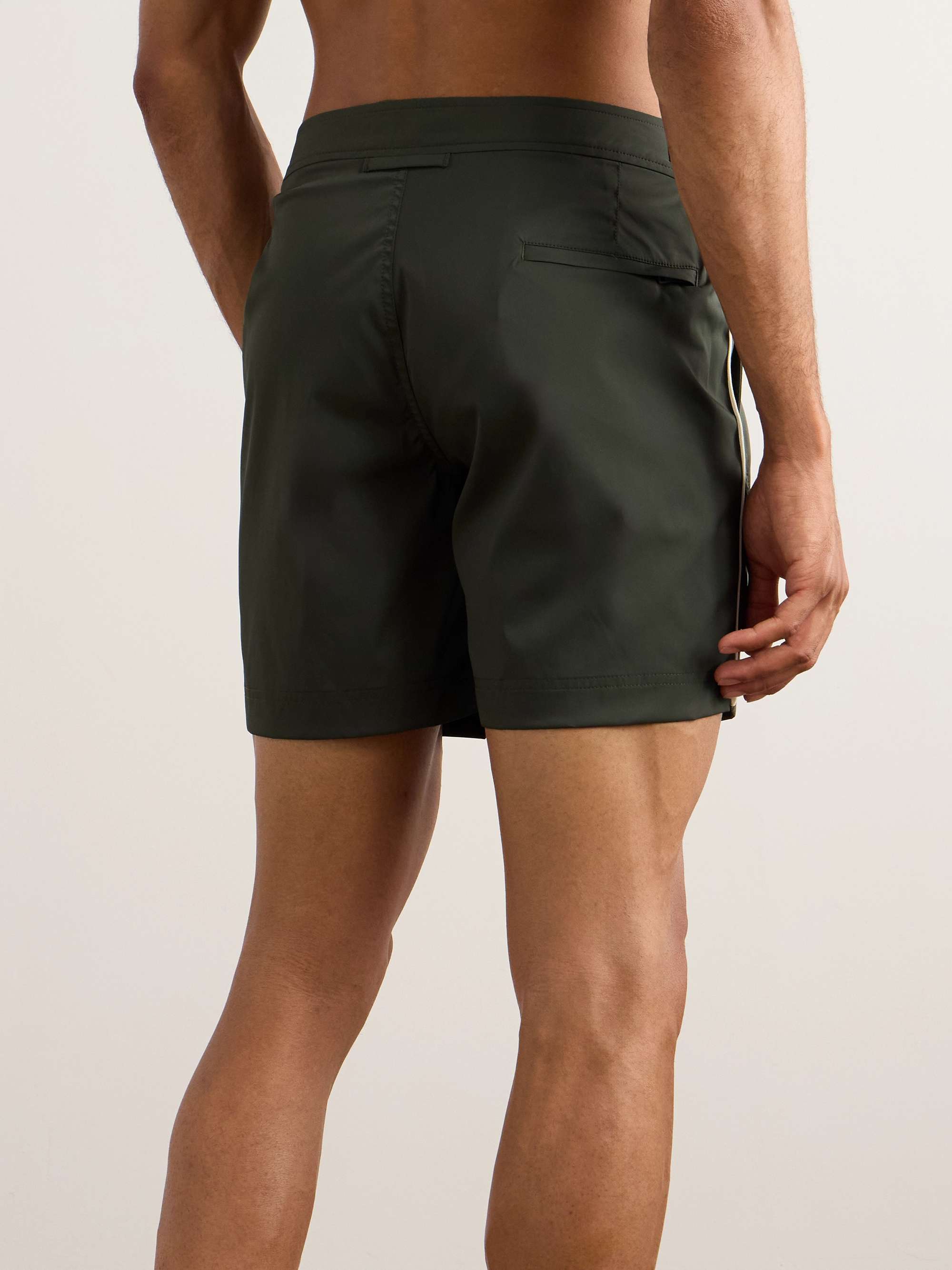 Bulldog Straight-Leg Mid-Length Swim Shorts view