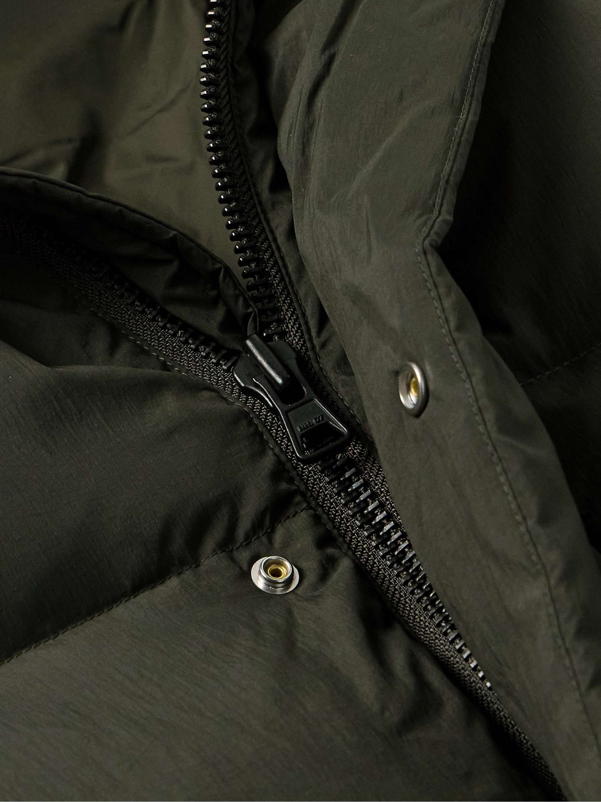 Matthew 8245 Quilted Padded Recycled-Shell Hooded Down Jacket view