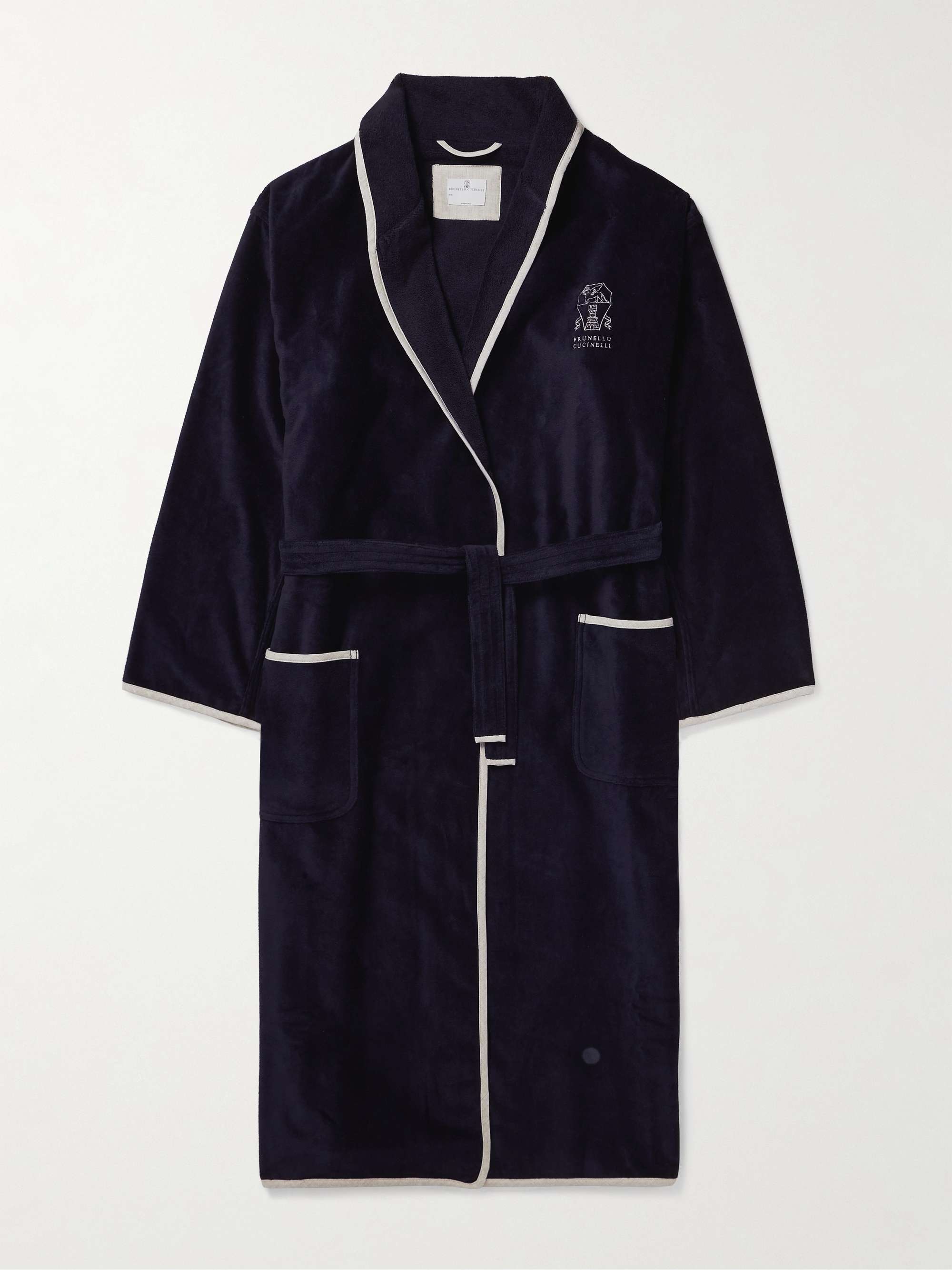 Cotton-Terry Bathrobe view