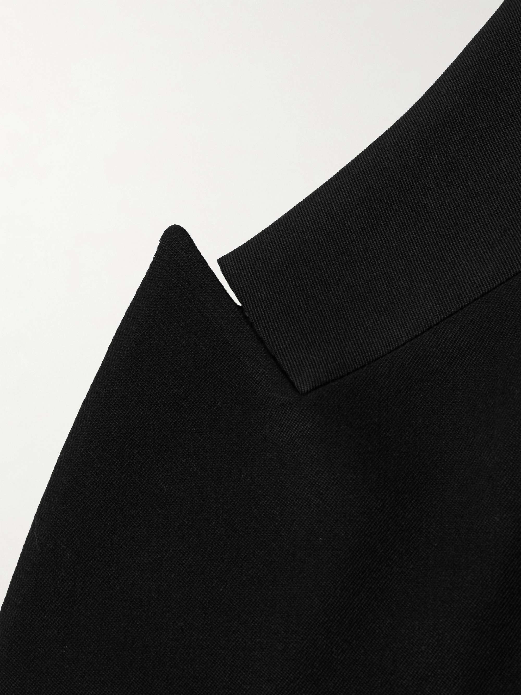 Boiler Room Oversized Double-Breasted Wool-Gabardine Blazer view