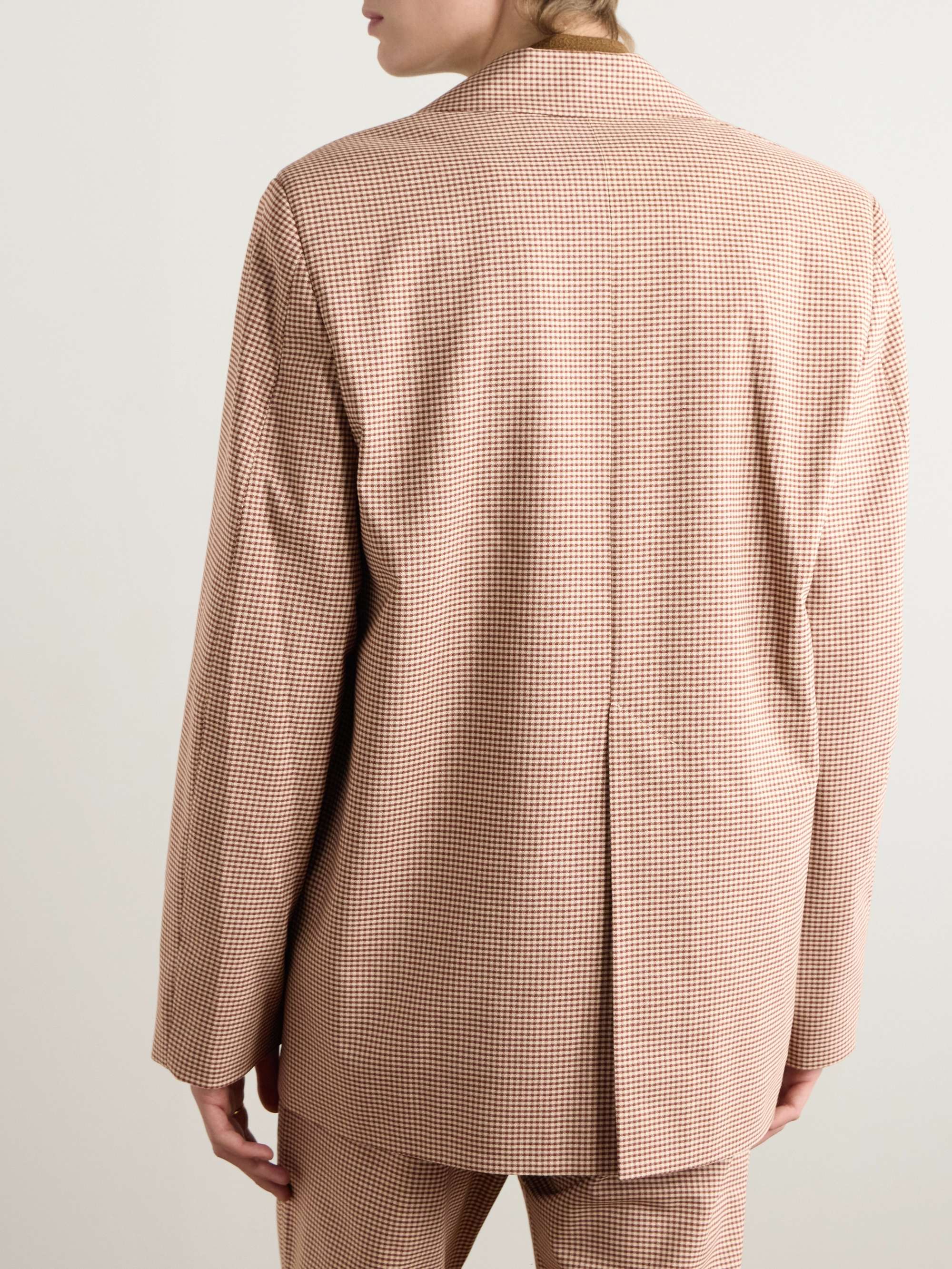 Insight Gingham Woven Suit Jacket view