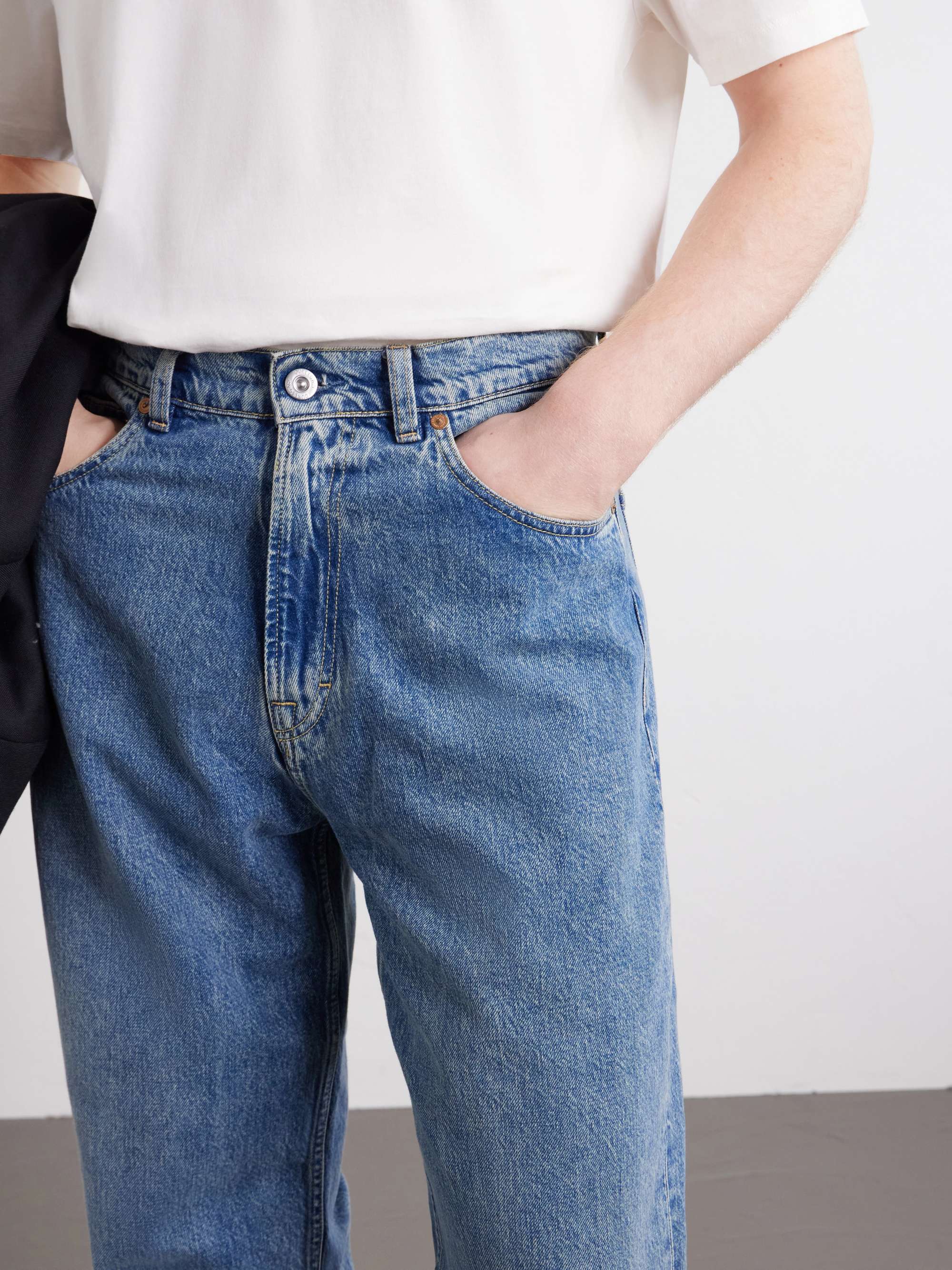 Third Cut Straight-Leg Jeans view