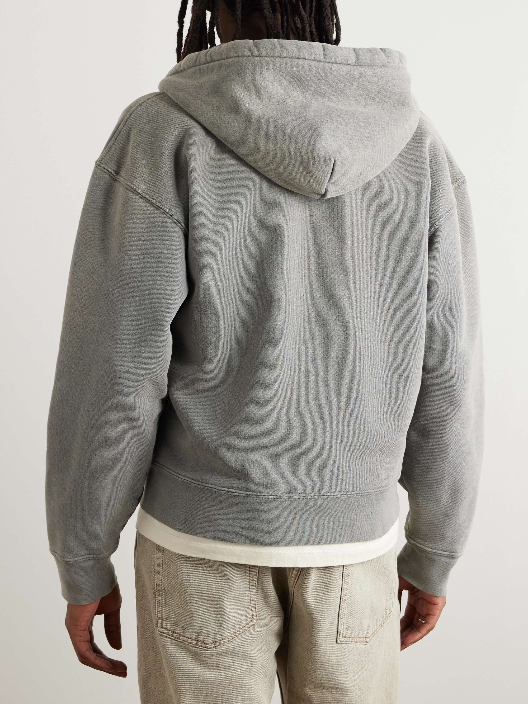 Rascal Cotton-Jersey Zip-Up Hoodie view
