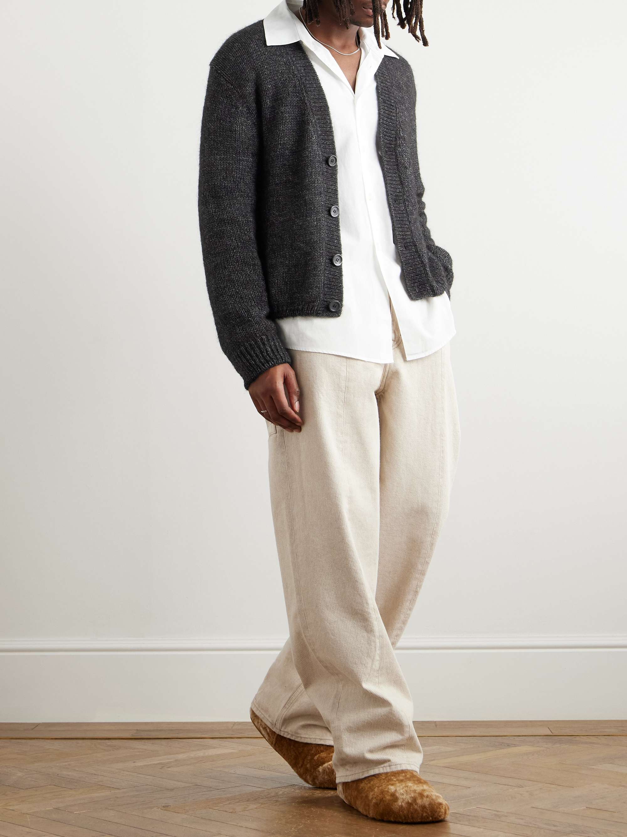 Academy Alpaca and Wool-Blend Cardigan view