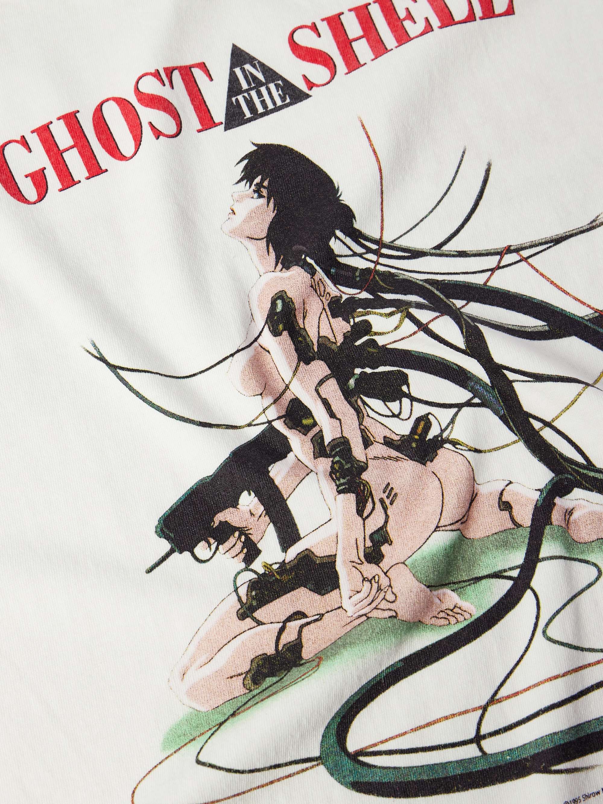 + Ghost in the Shell Printed Cotton-Jersey T-Shirt view