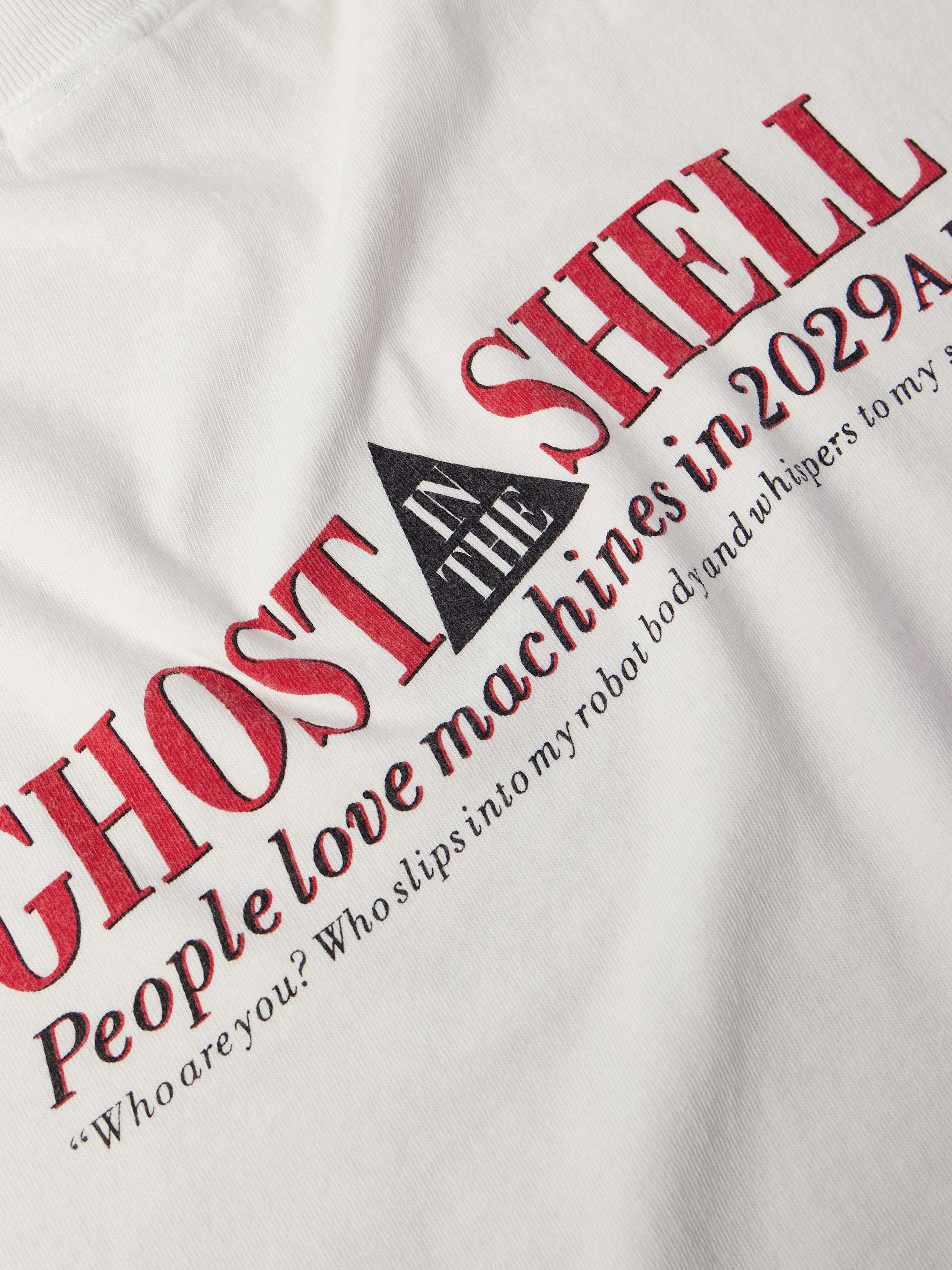 + Ghost in the Shell Printed Cotton-Jersey T-Shirt view