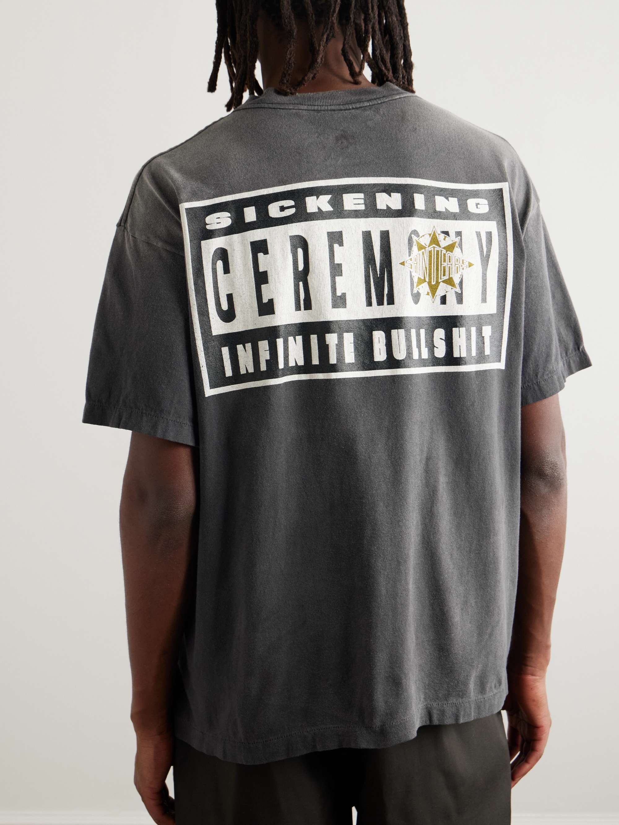 + Denim Tears Oversized Logo-Print Cotton-Jersey T-Shirt view