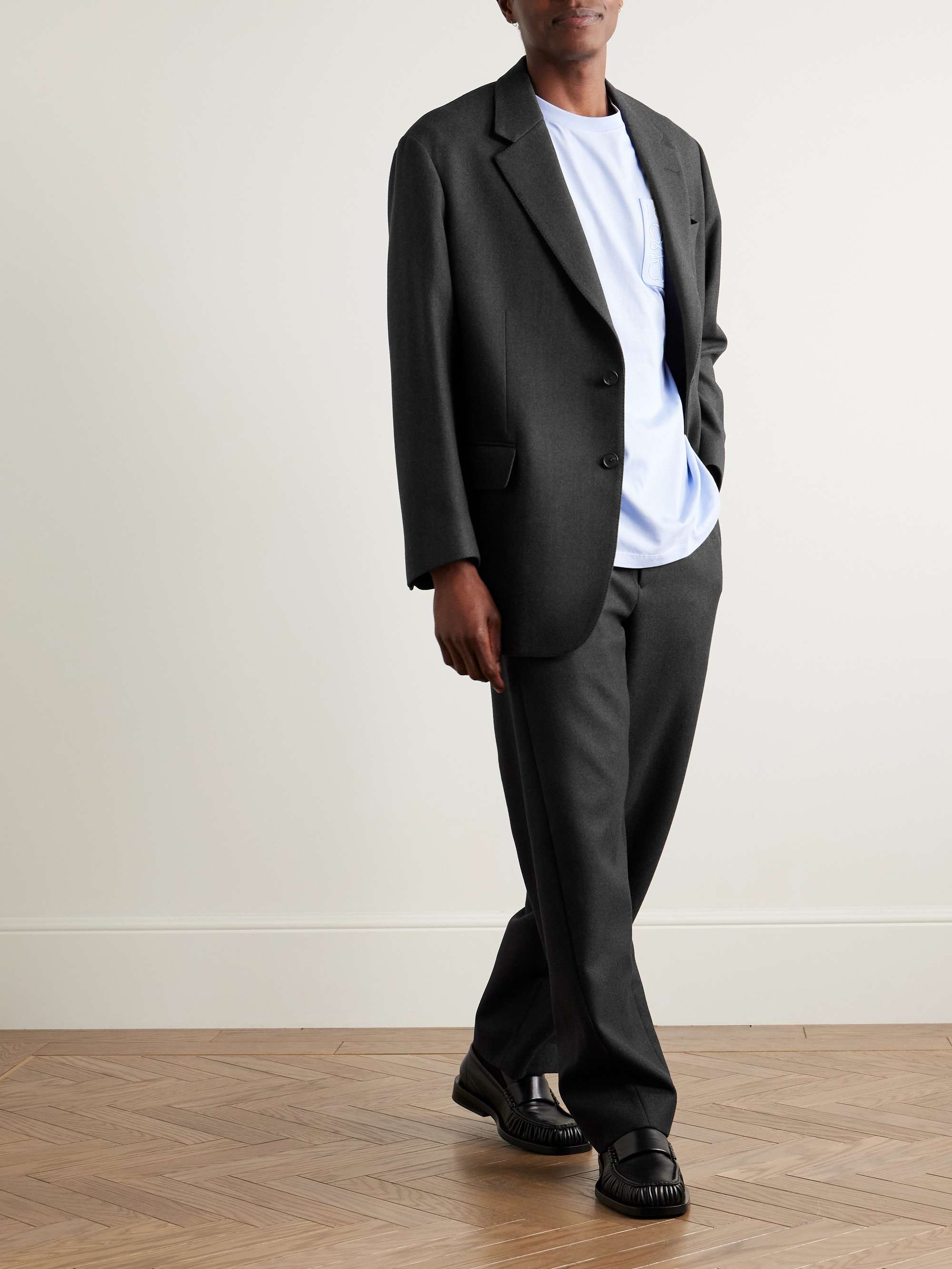 Oversized Super 130s Wool-Twill Suit Jacket view