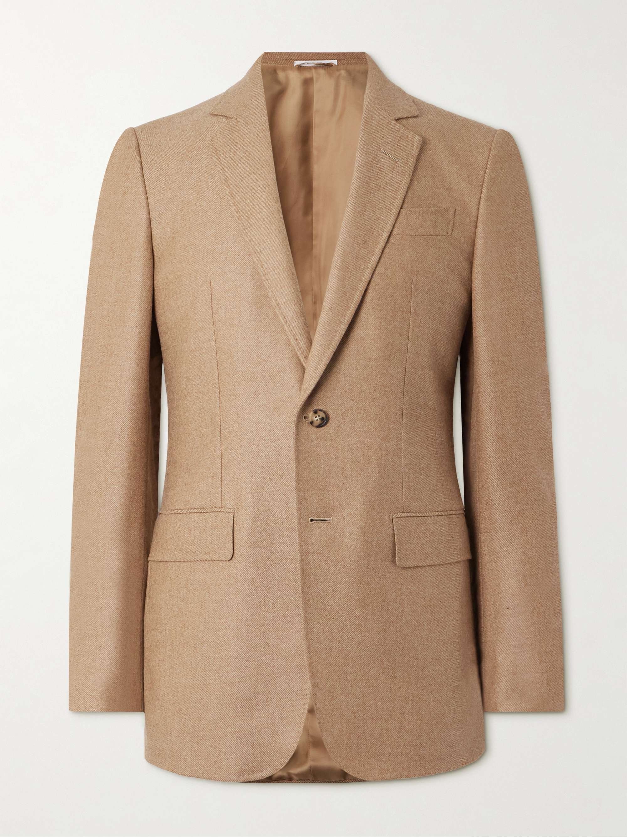 Irving Slim-Fit Wool and Cashmere-Blend Twill Blazer view