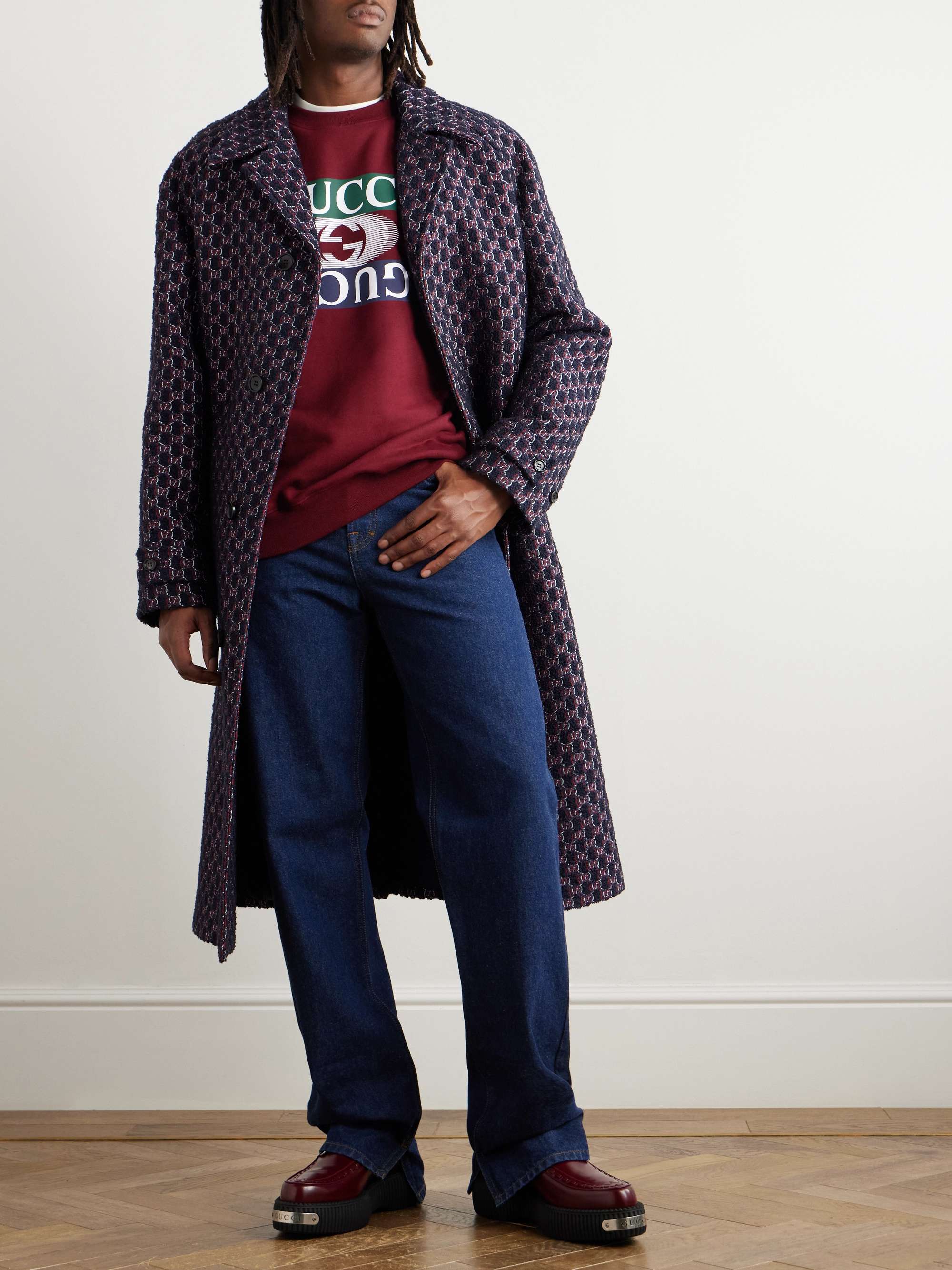 Logo-Print Cotton-Jersey Sweatshirt view