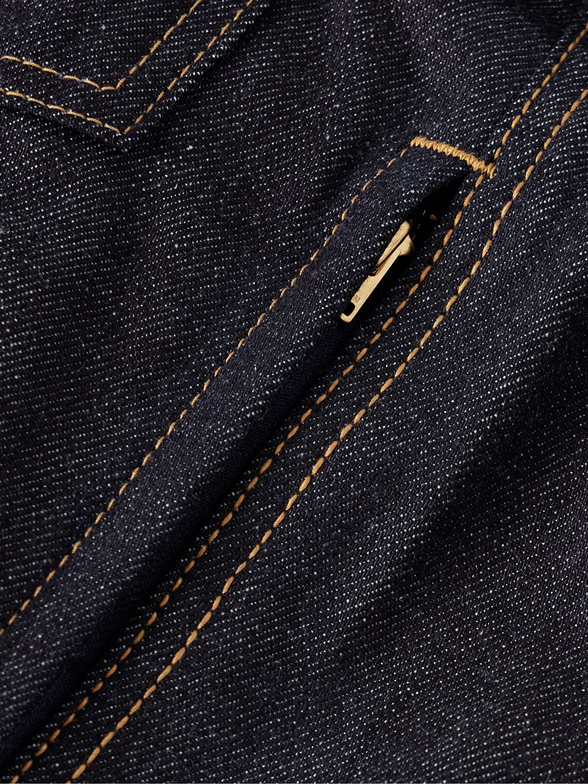 Social Sculpture 101 Raw Denim Jacket view
