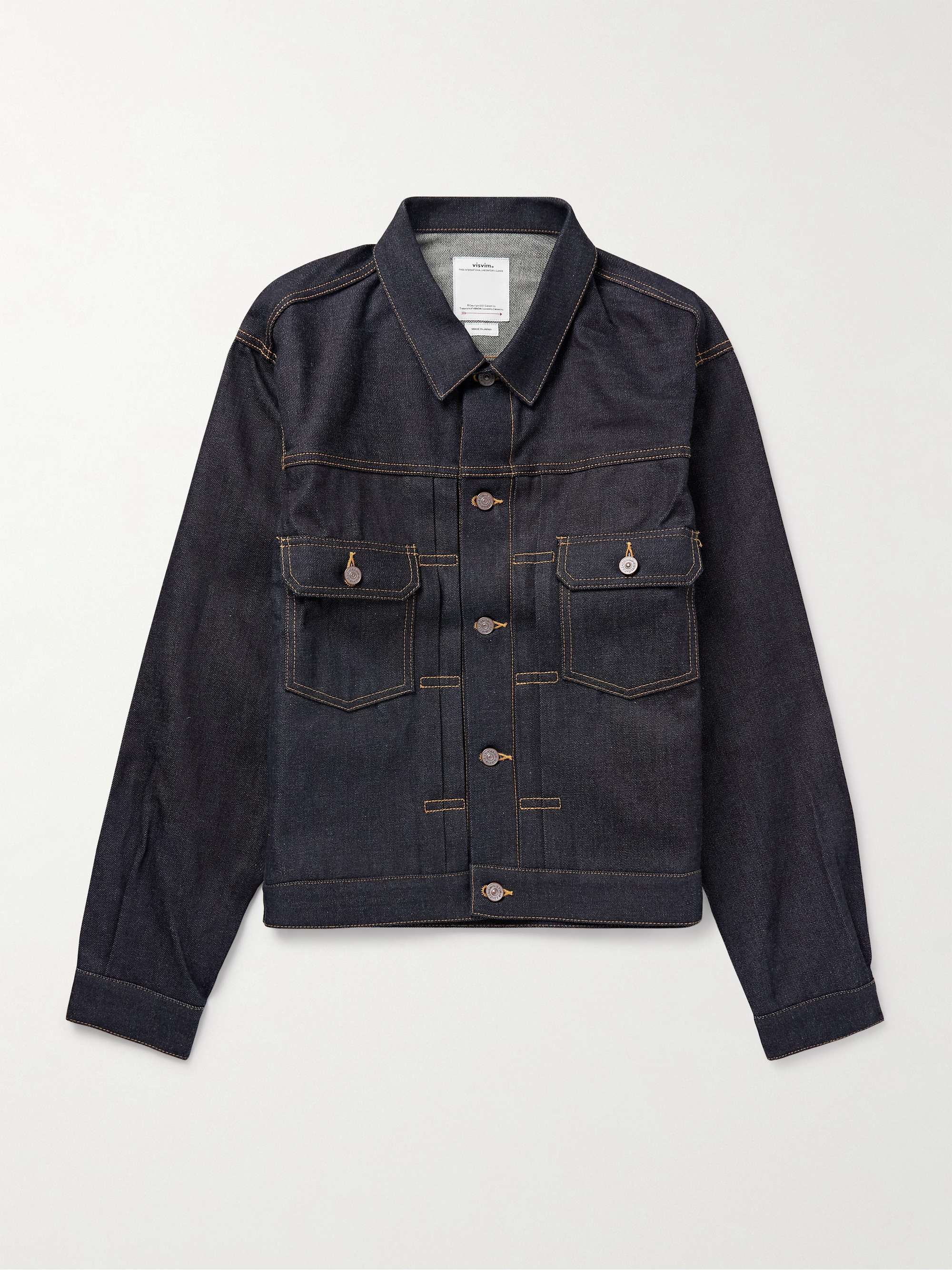 Social Sculpture 101 Raw Denim Jacket view