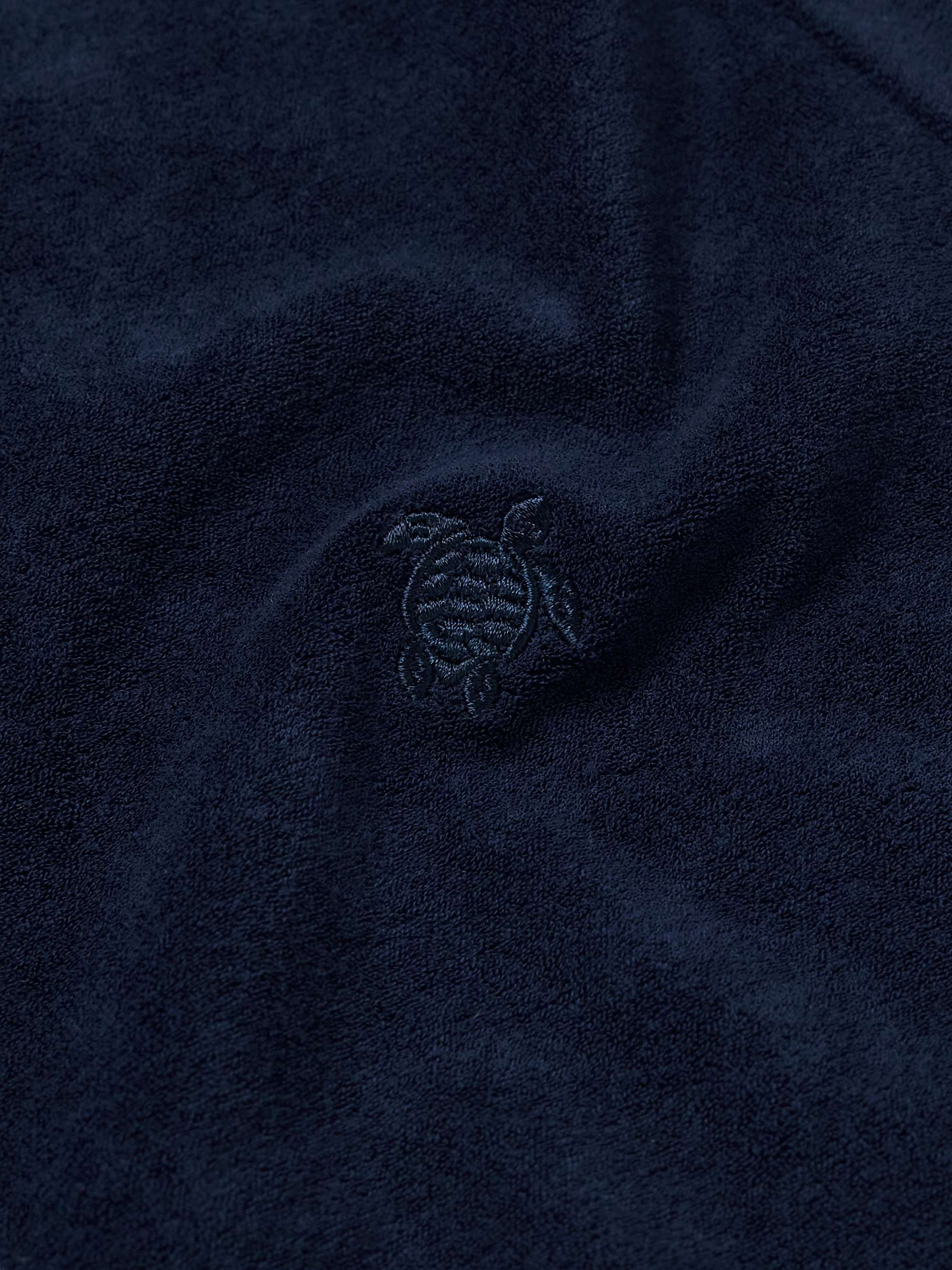 Phoenix Logo-Embroidered Cotton-Blend Terry Polo Shirt view