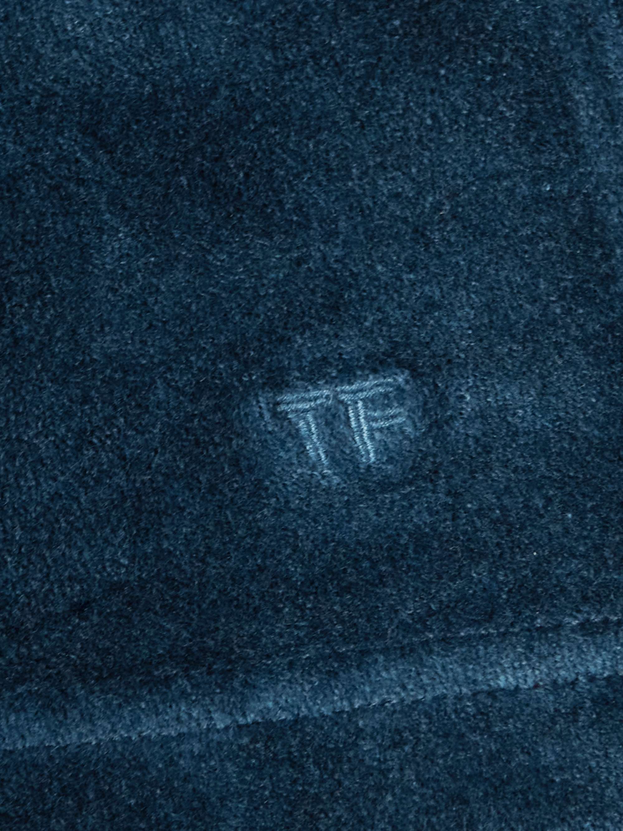 Velour Polo Shirt view