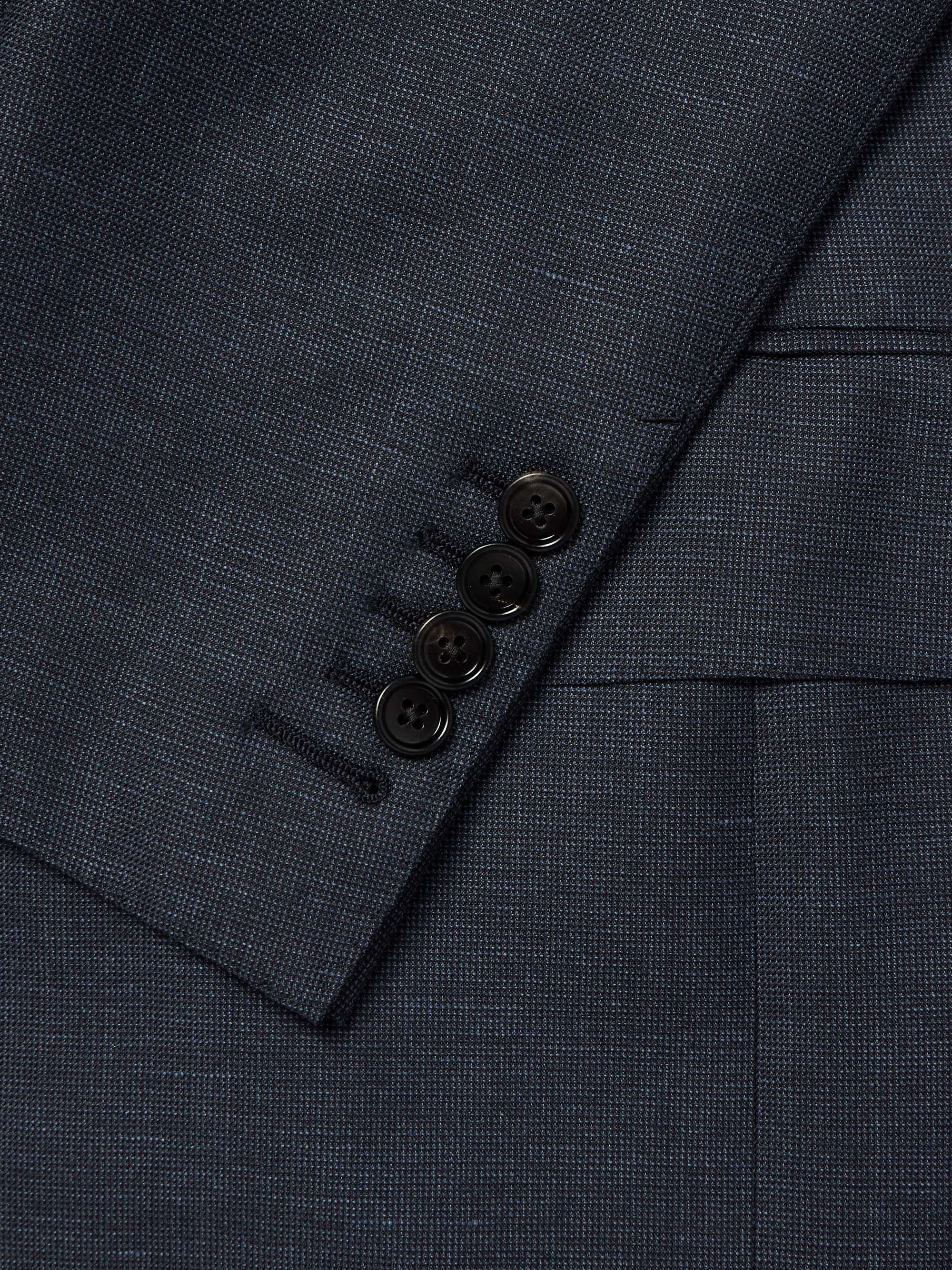 Shelton Slim-Fit Wool, Mohair, Linen and Silk-Blend Suit Jacket view