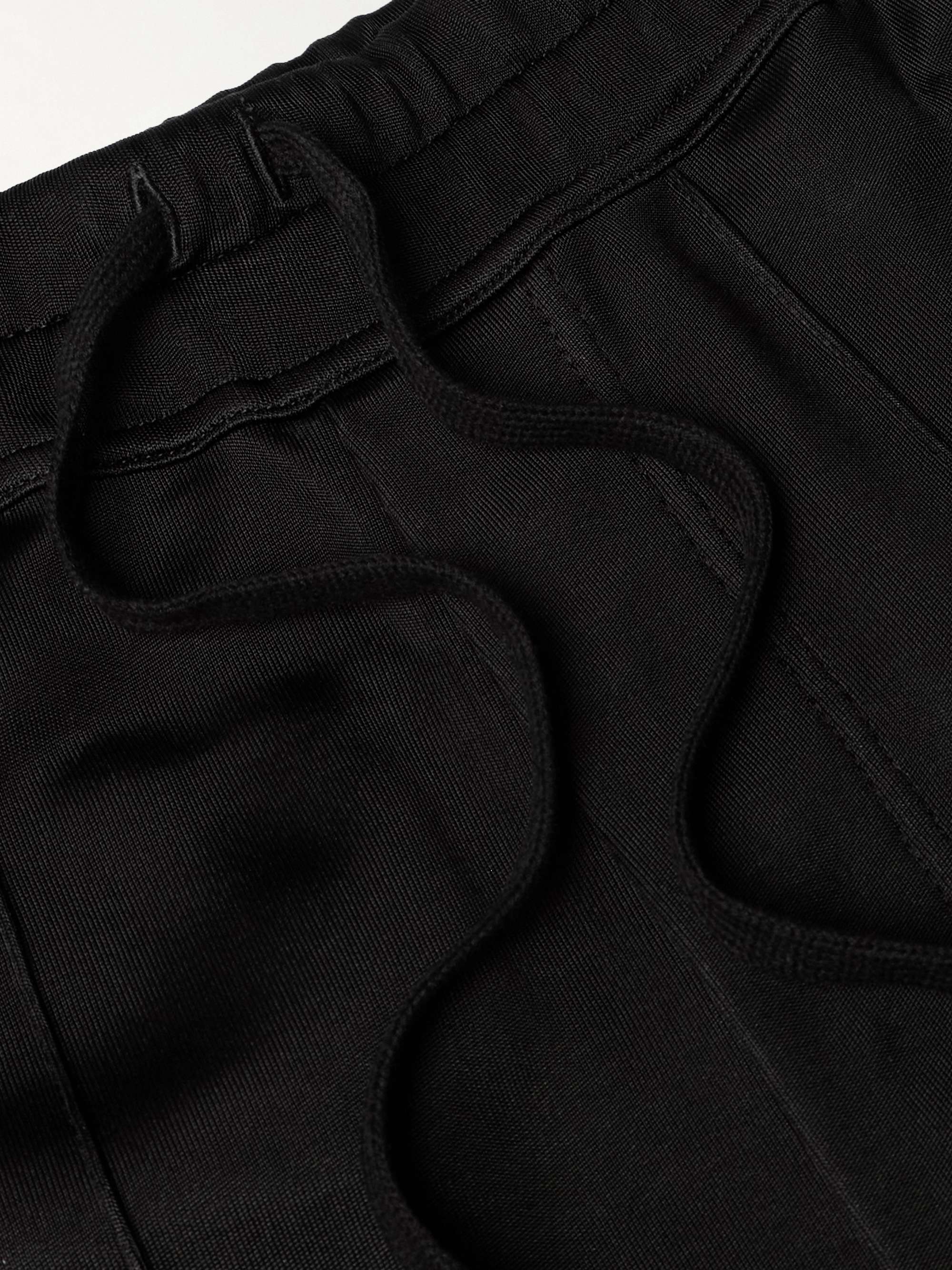 Straight-Leg Piped Tech-Jersey Track Pants view