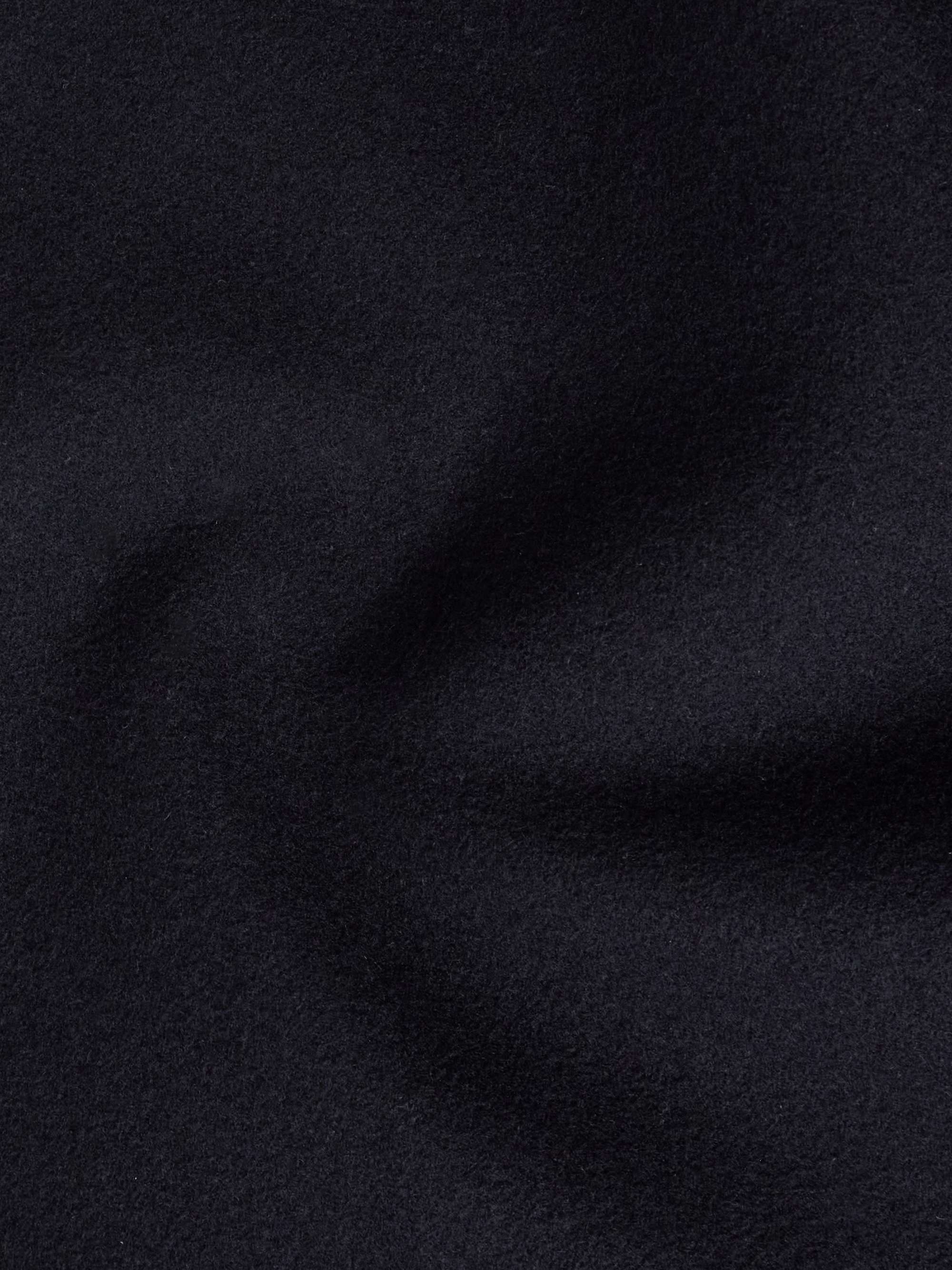 Oversized Double-Breasted Wool Coat view