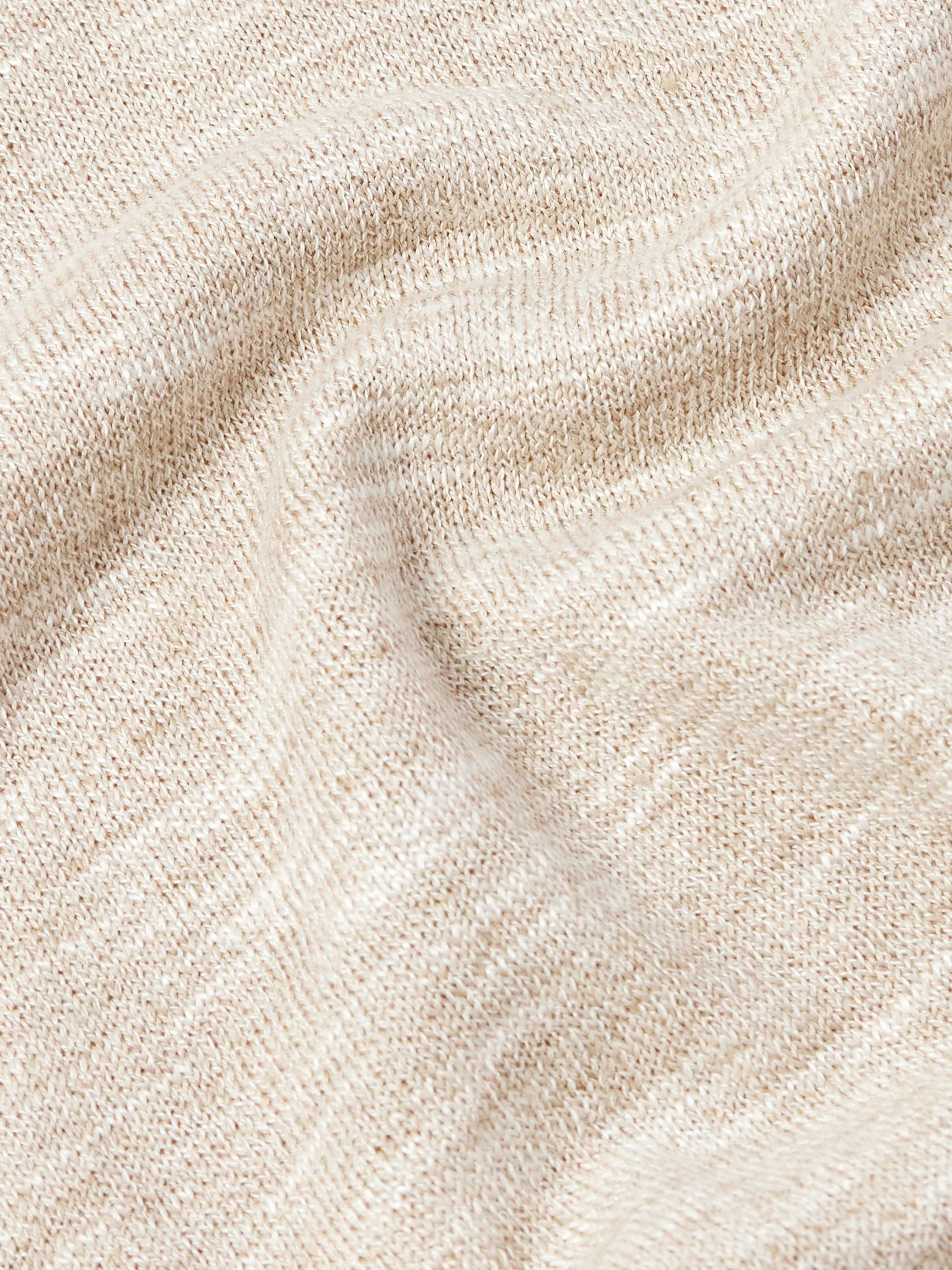 Linen and Silk-Blend T-Shirt view