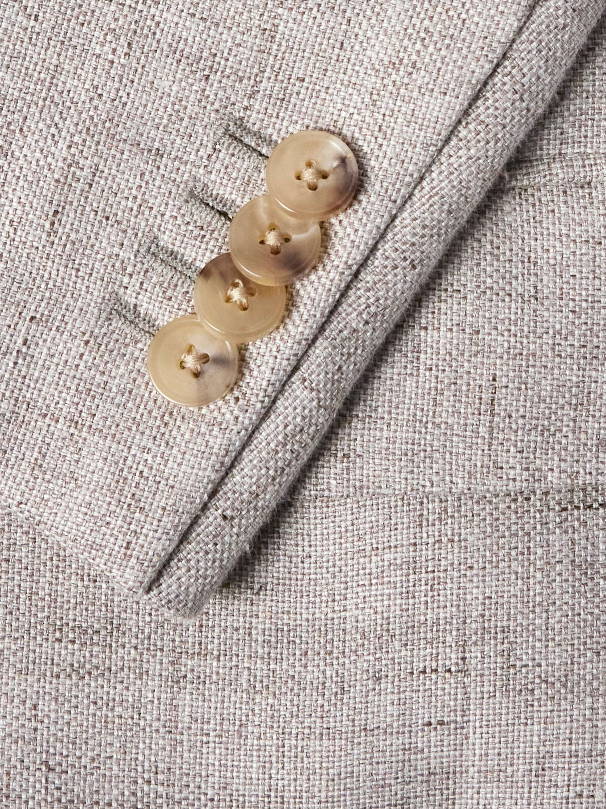 Torino Slub Linen Blazer view