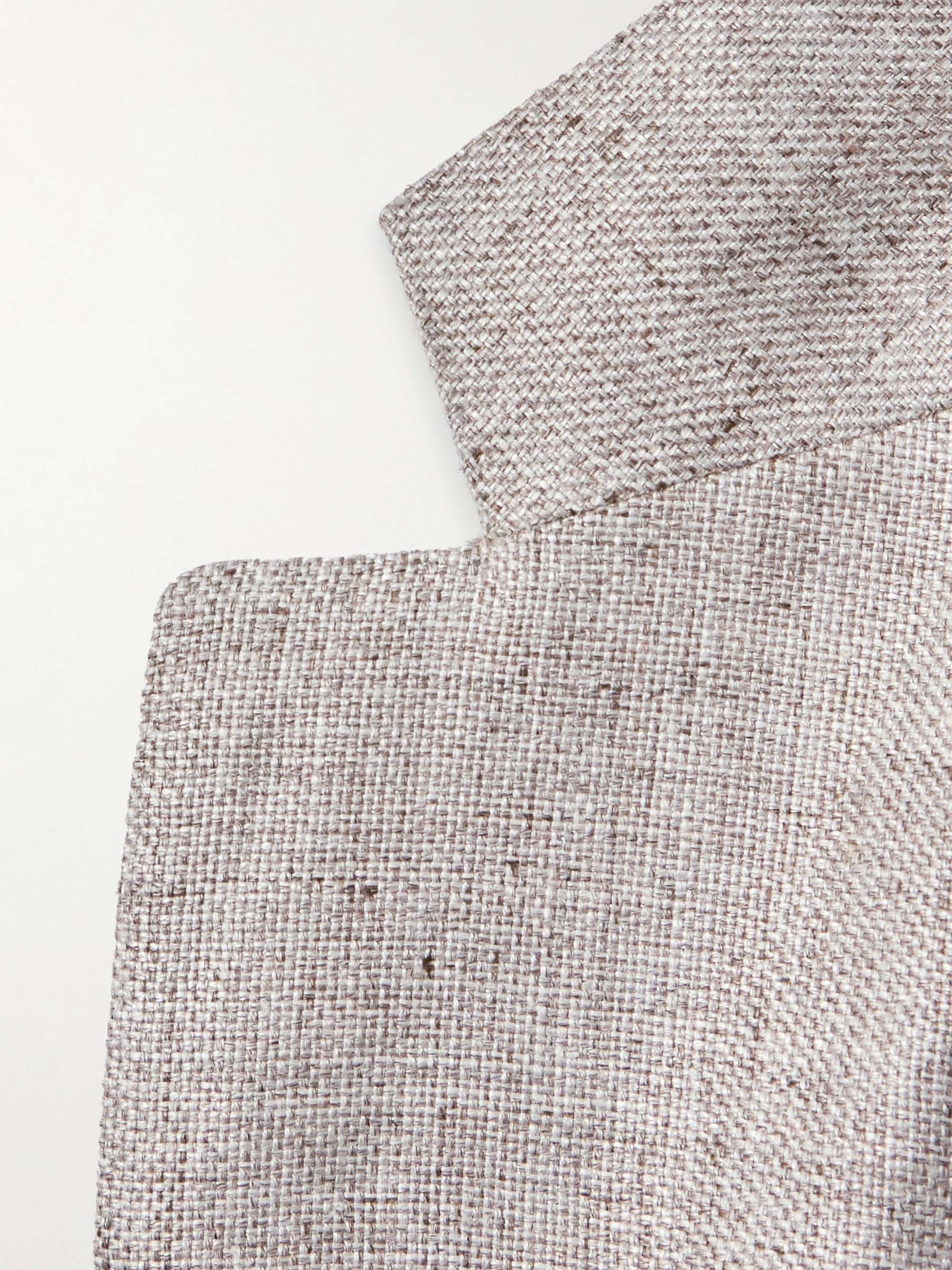 Torino Slub Linen Blazer view