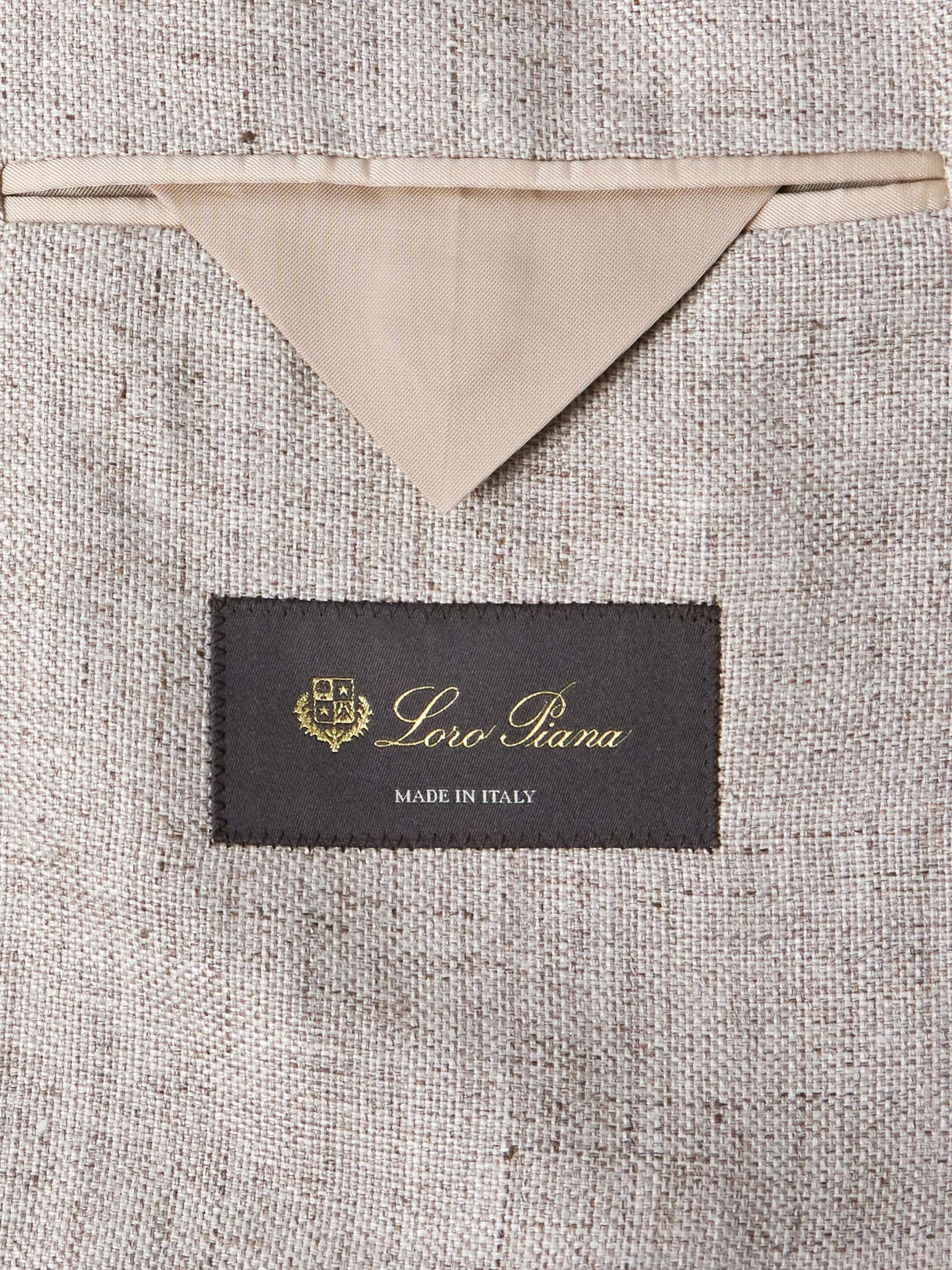 Torino Slub Linen Blazer view
