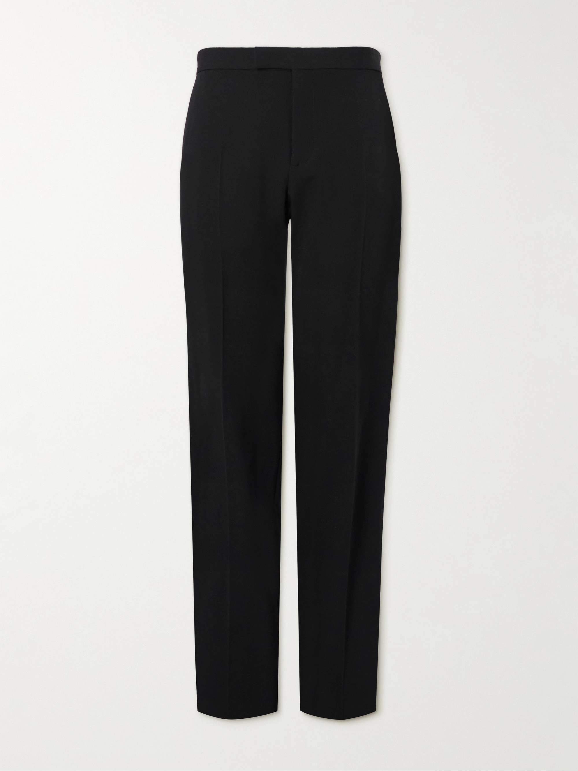 Rivo Straight-Leg Wool-Twill Trousers view