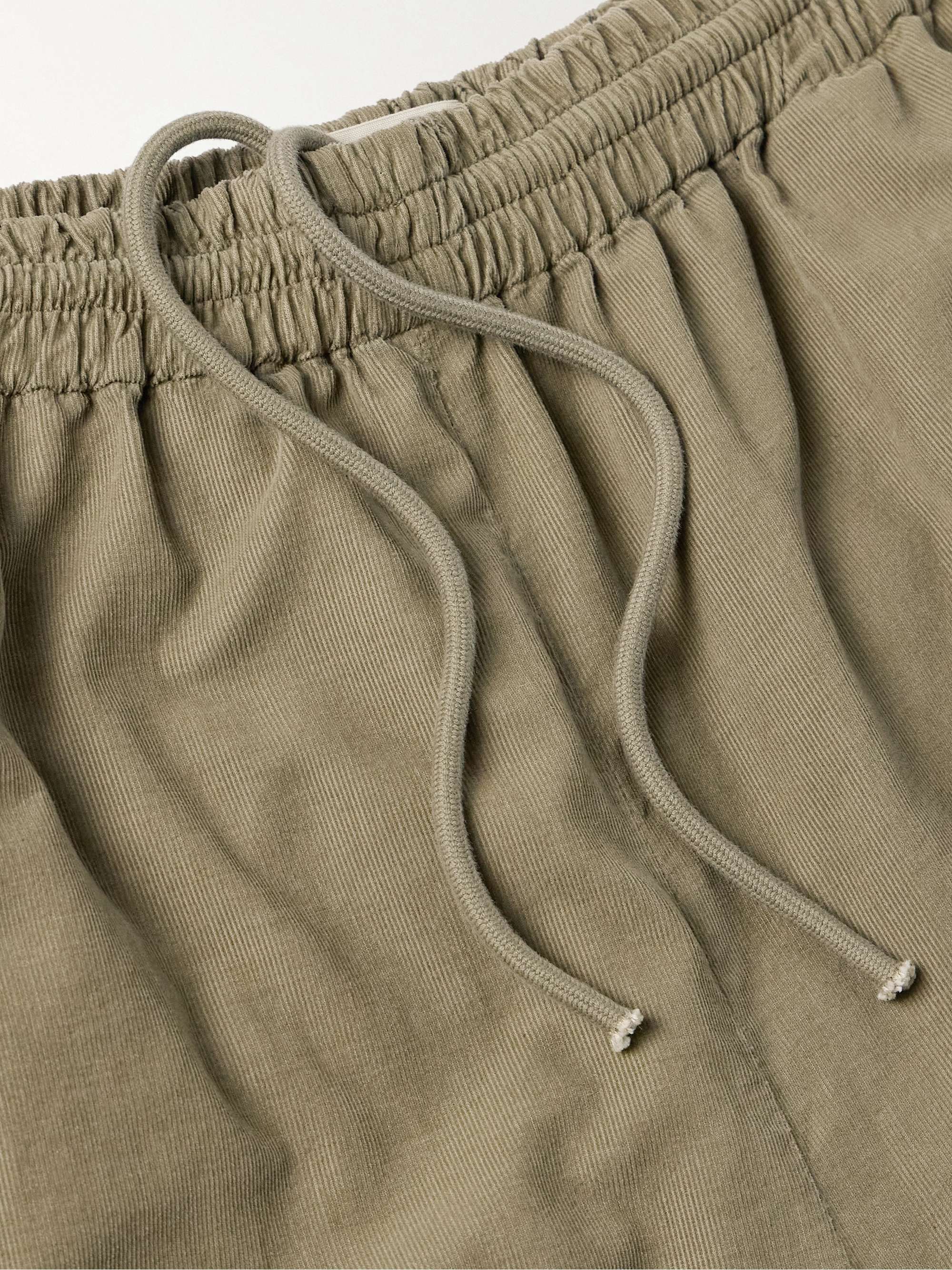Ando Straight-Leg Cotton-Corduroy Trousers view