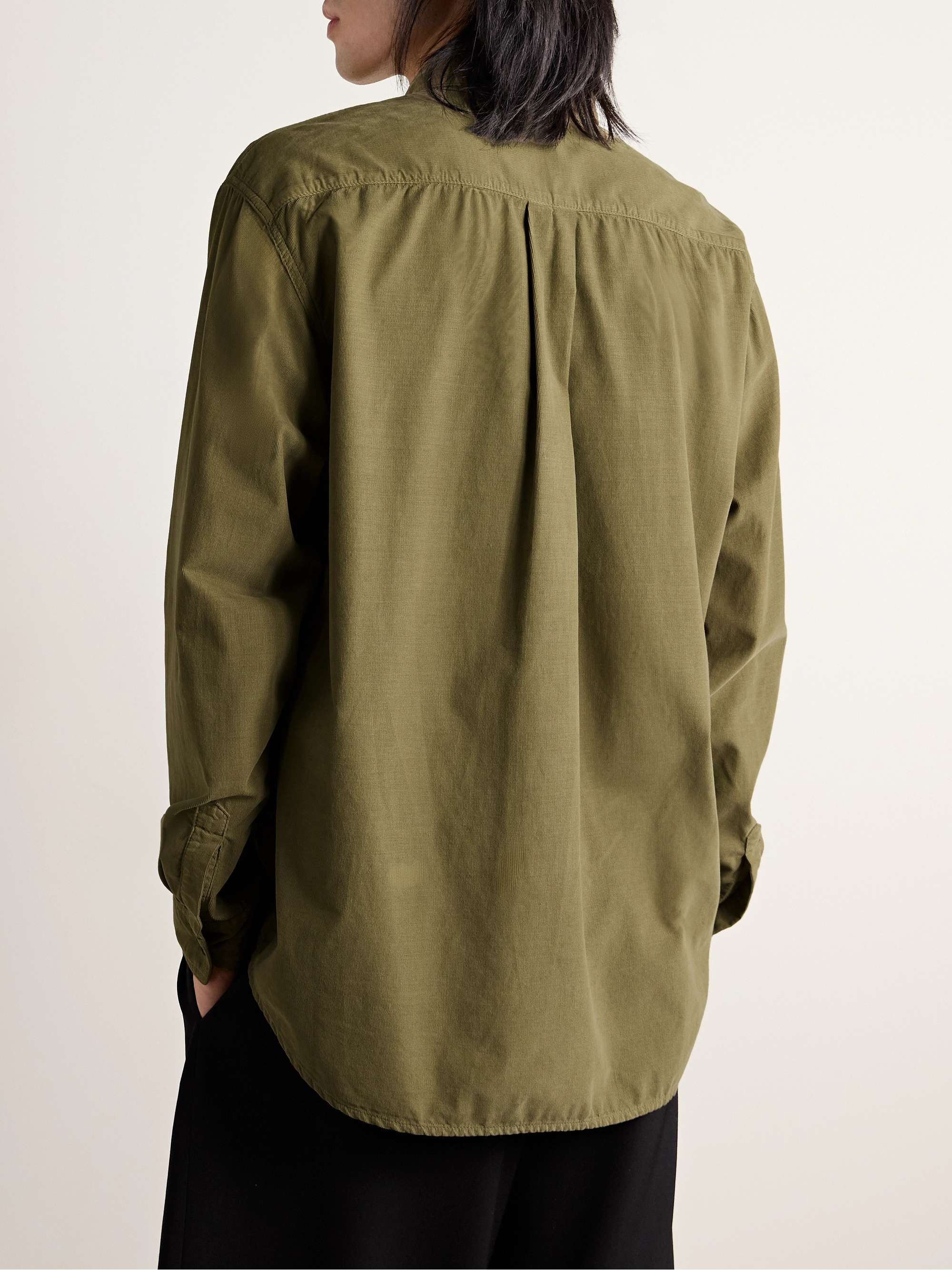 Ruskin Button-Down Collar Cotton-Corduroy Shirt view