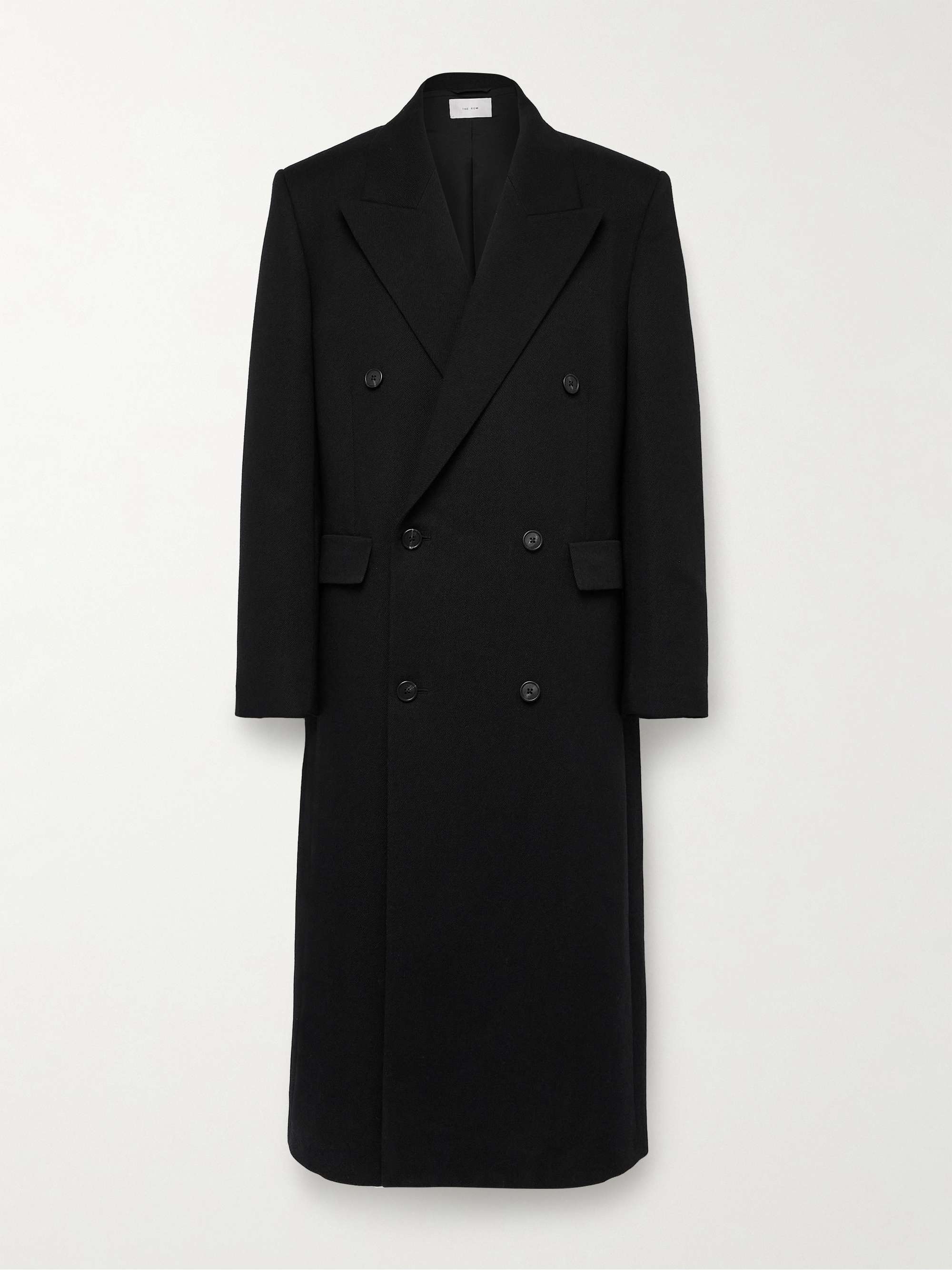 Velasco Double-Breasted Twill Coat view