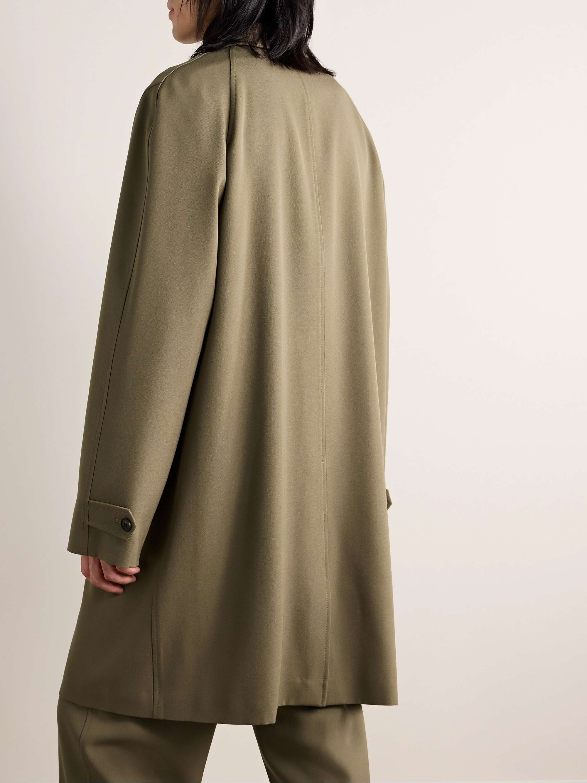 Wallace Wool-Gabardine Coat view