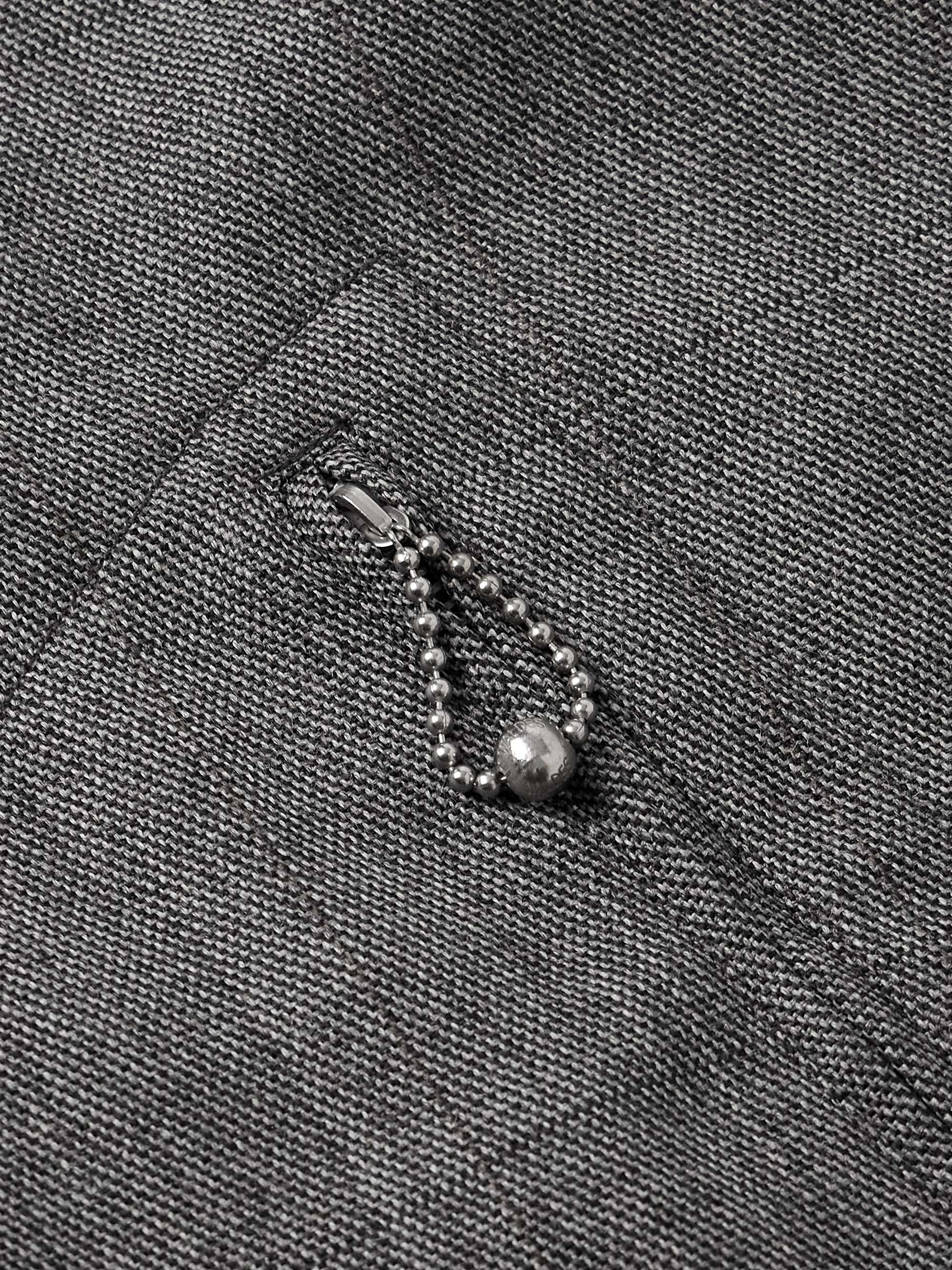 Checked Wool-Gabardine Blouson Jacket view