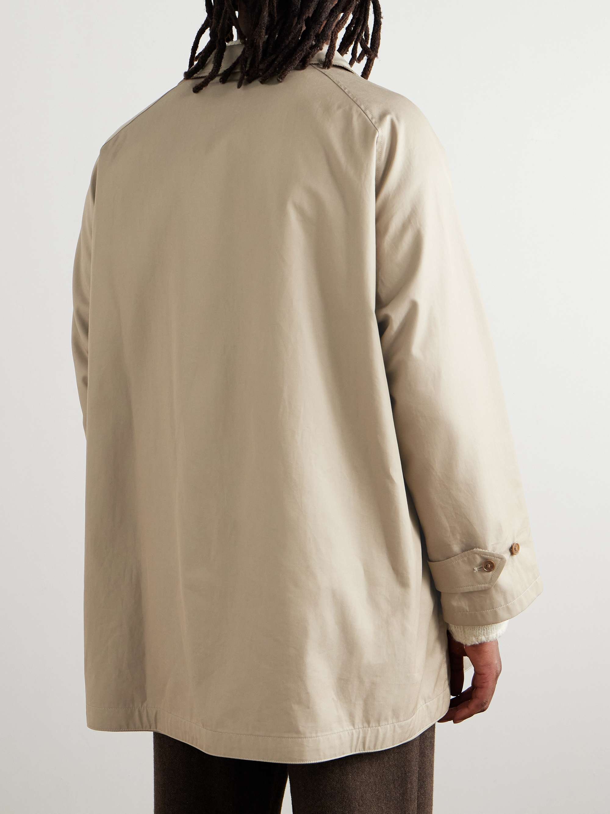 Reversible Cotton-Gabardine Coat view