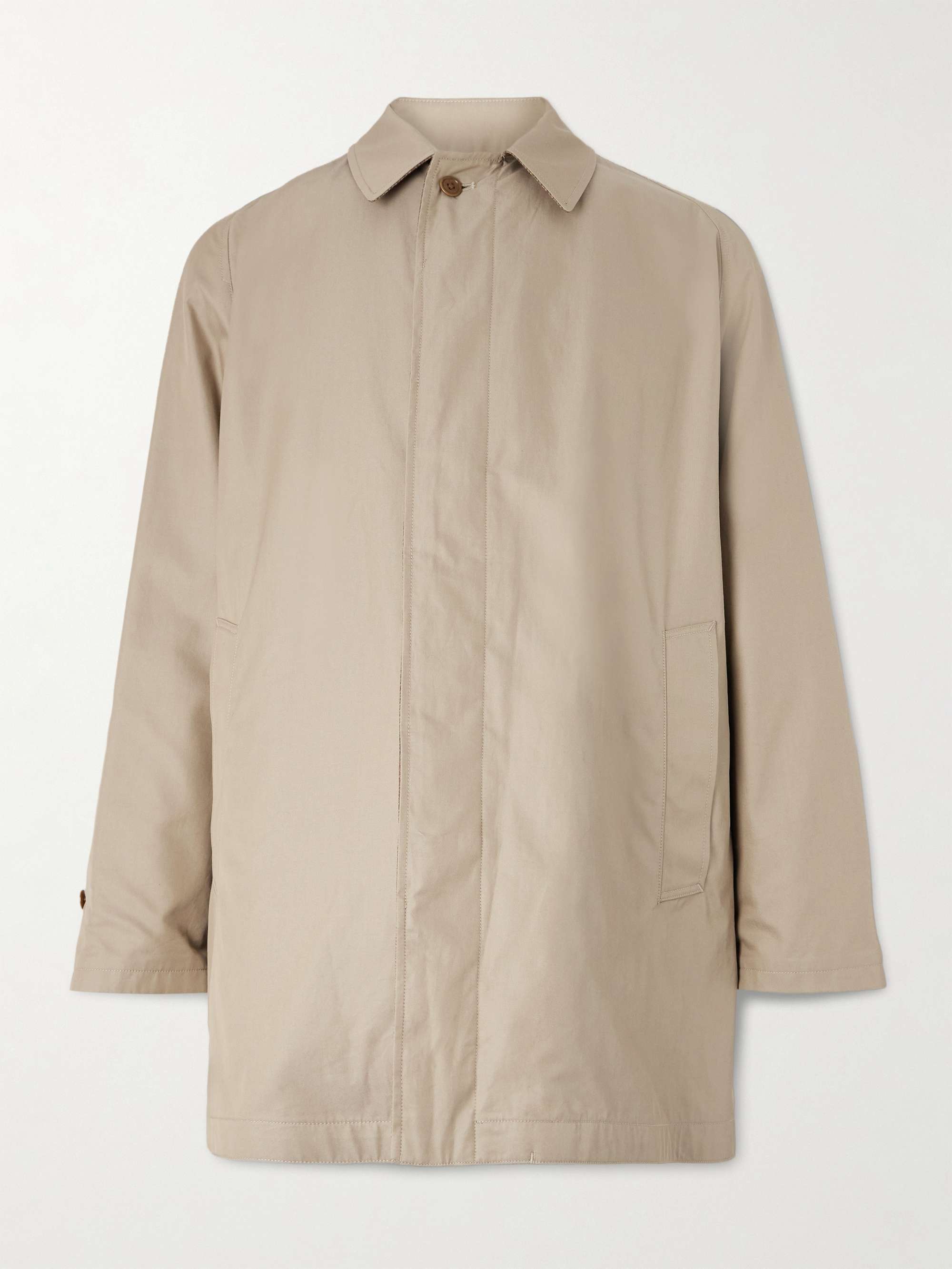 Reversible Cotton-Gabardine Coat view