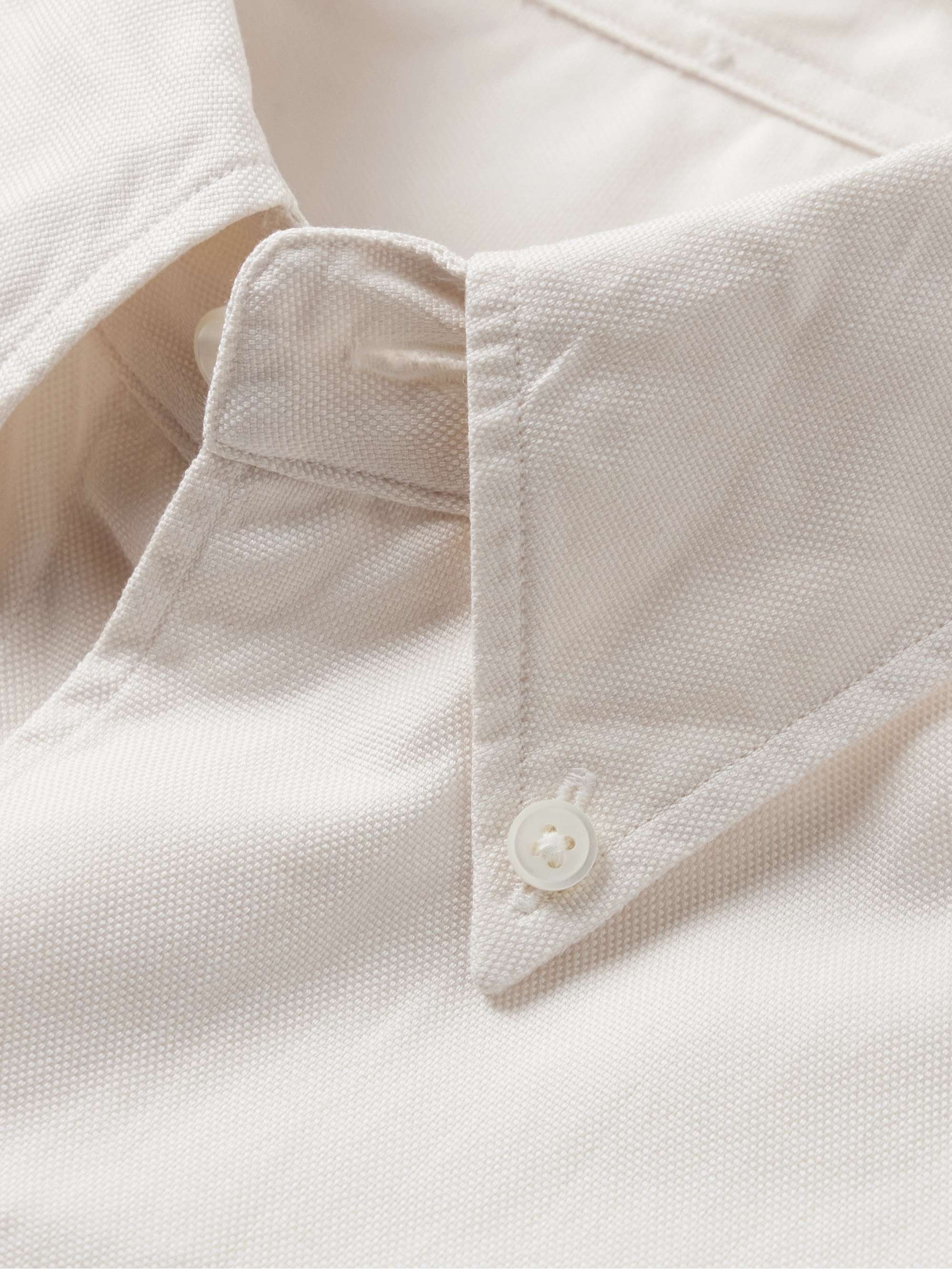 Finx Button-Down Collar Cotton Oxford Shirt view