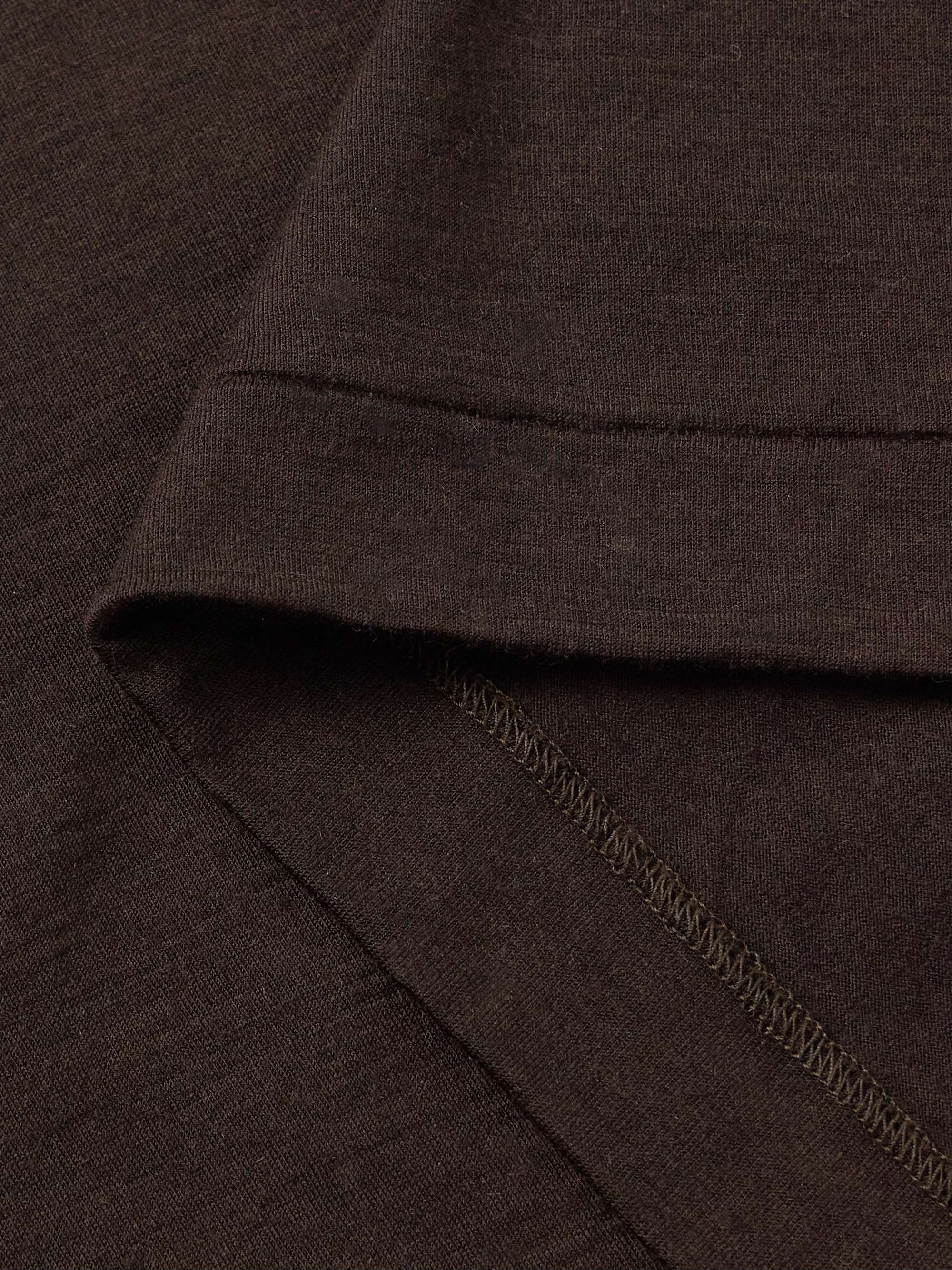 Super180s Wool-Jersey T-Shirt view