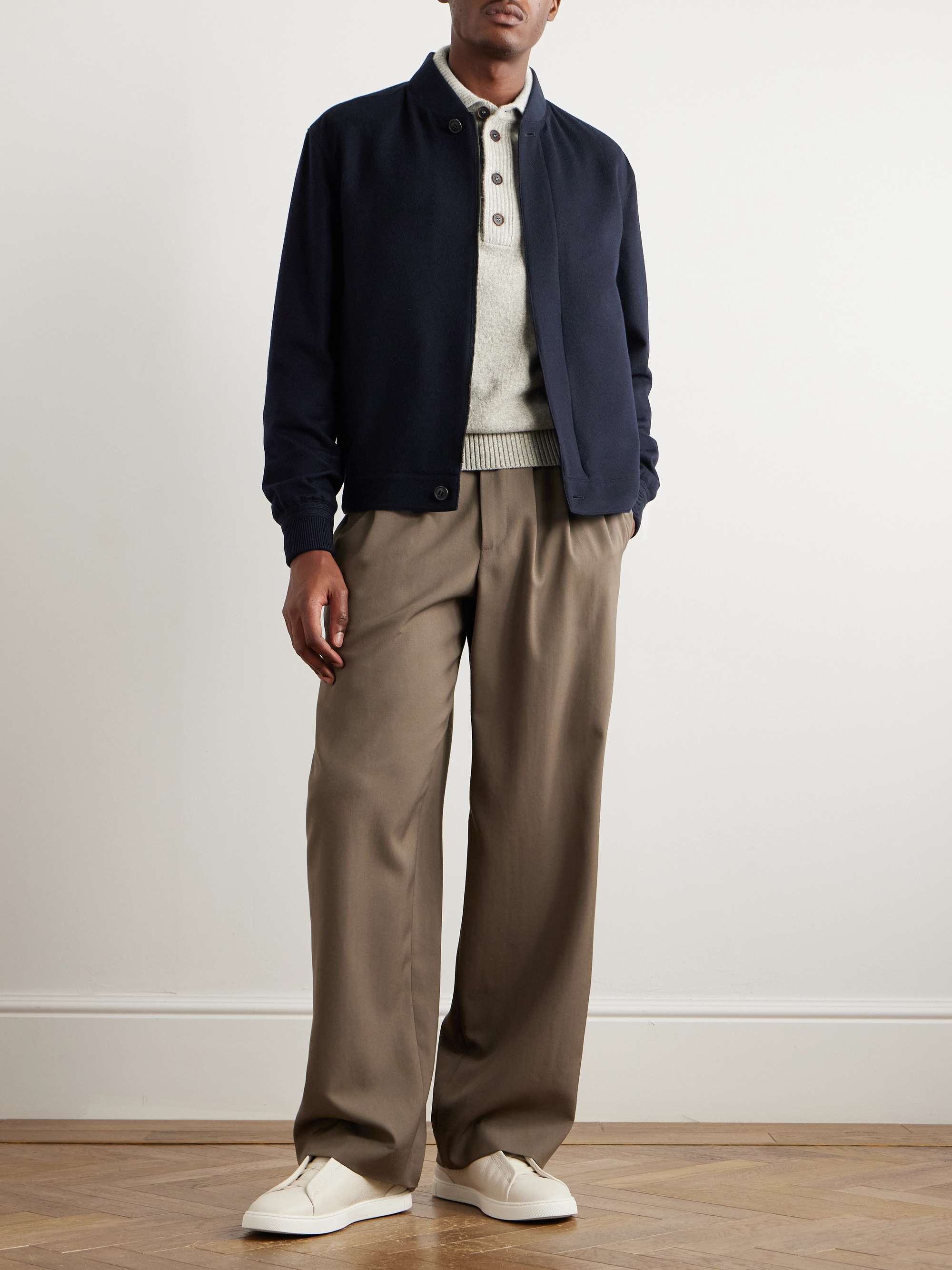 Oasi Cashmere Bomber Jacket view