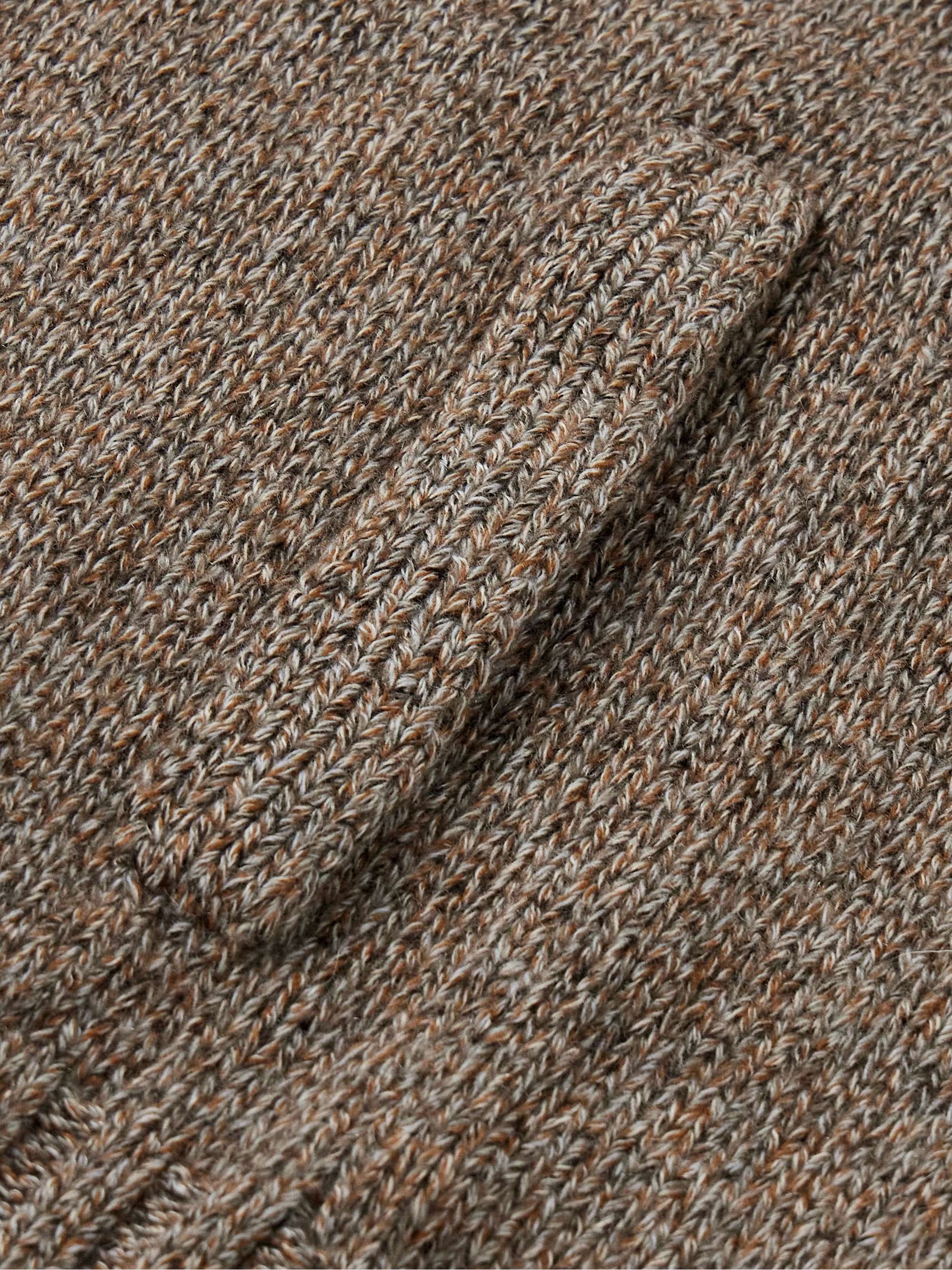 Shawl-Collar Oasi Cashmere Cardigan view