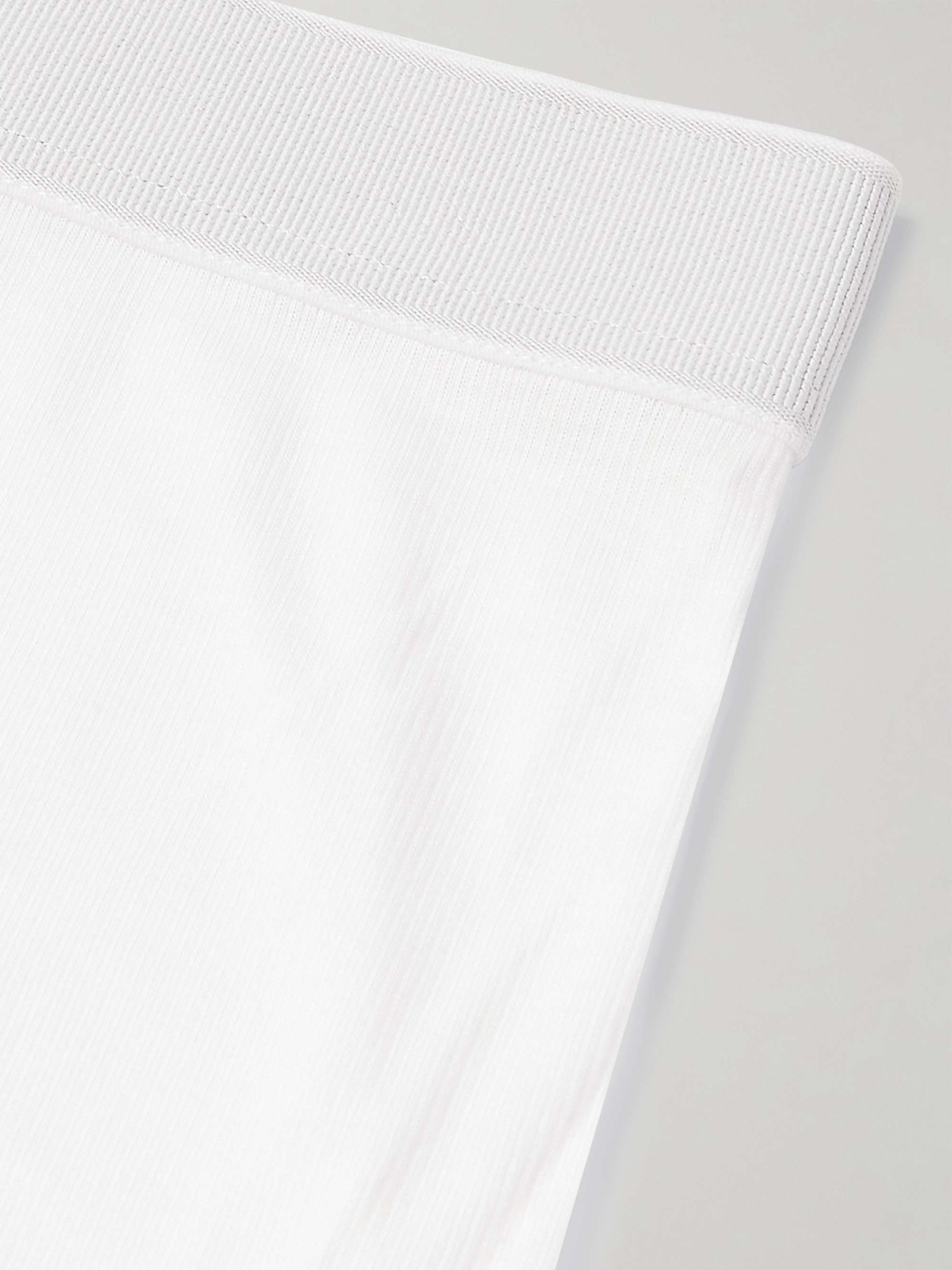 Ribbed Cotton and Modal-Blend Boxer Briefs view