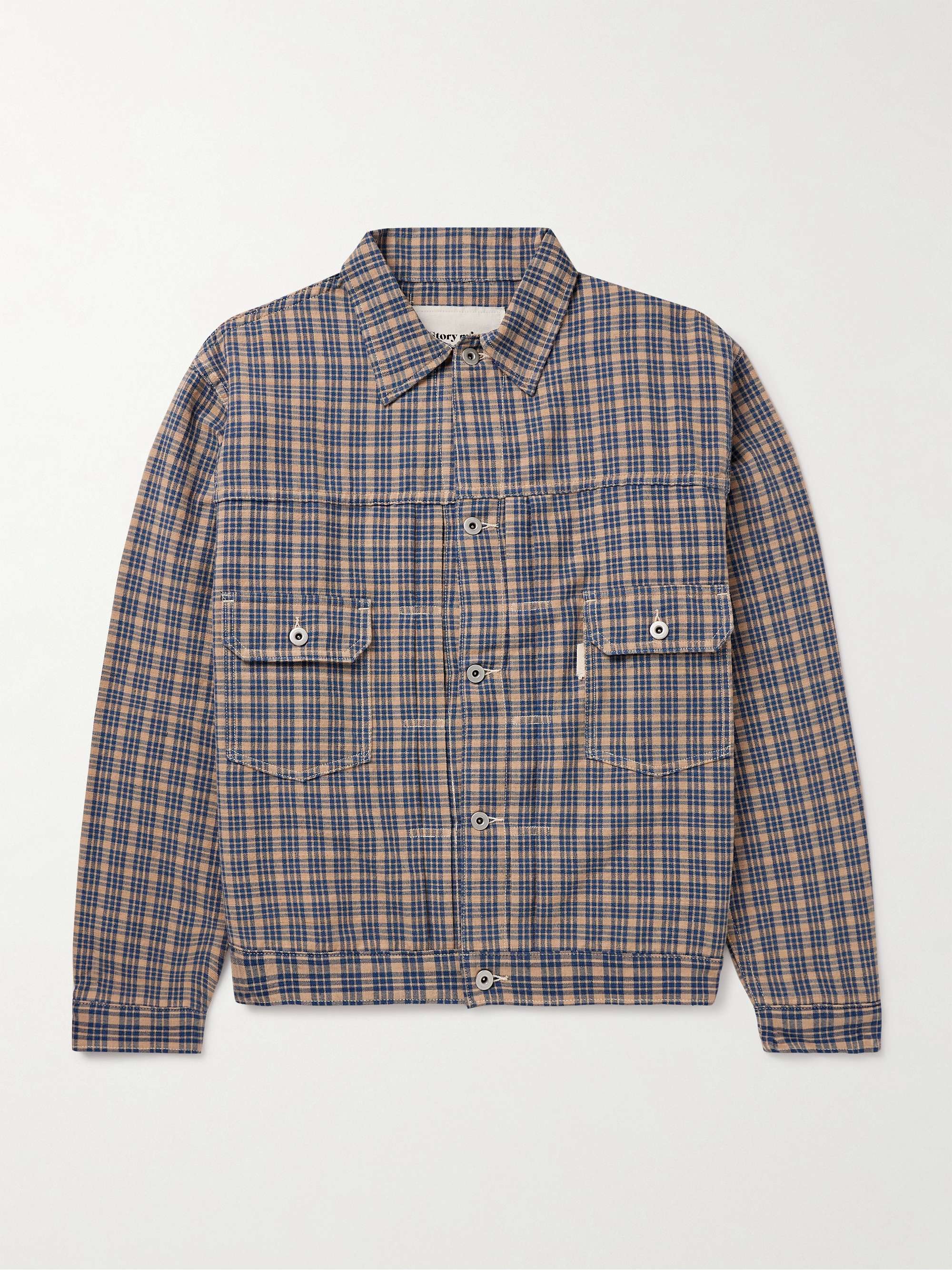 Tuesday Checked Cotton-Canvas Jacket view