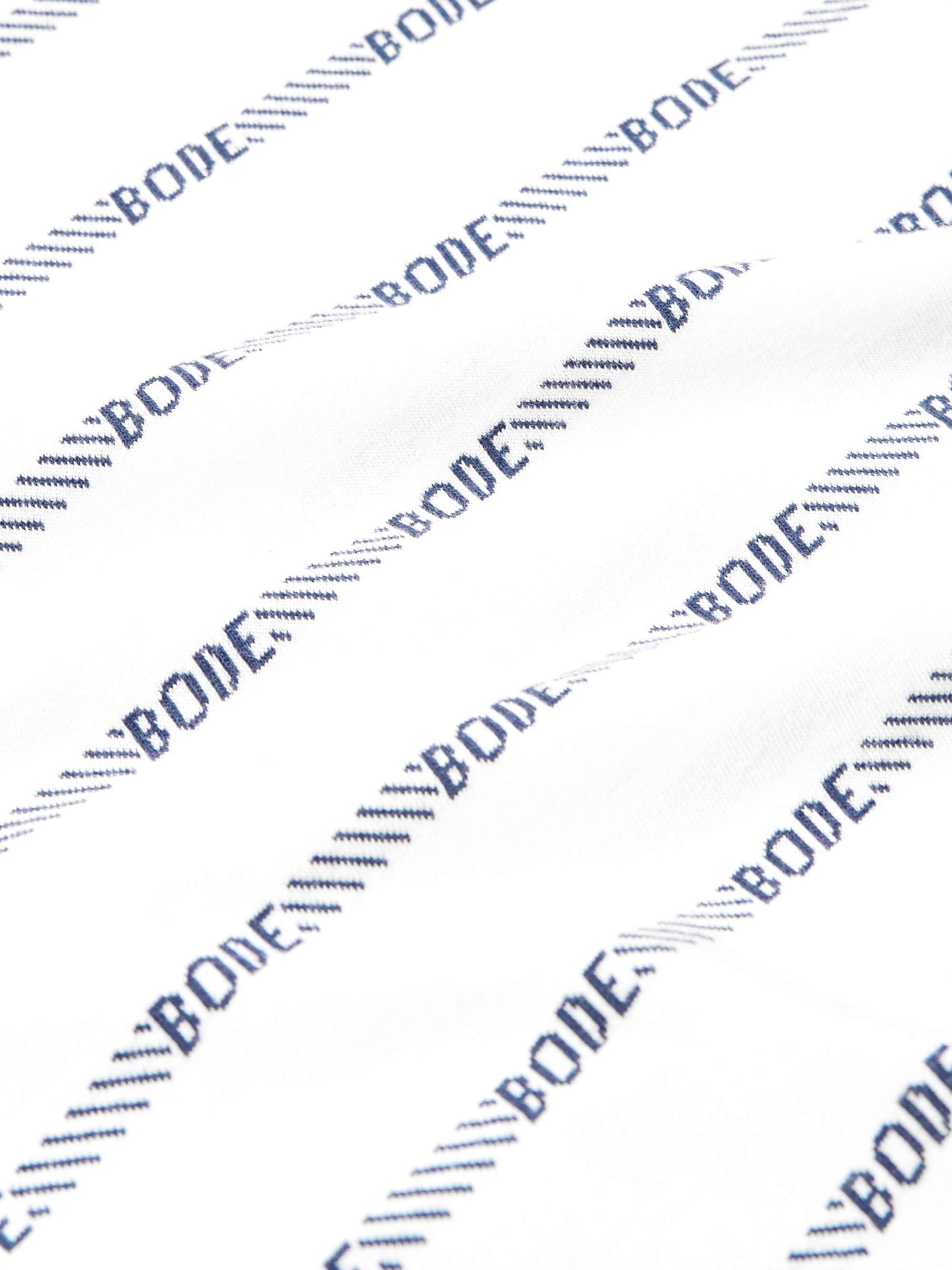Logo-Jacquard Cotton-Jersey T-Shirt view