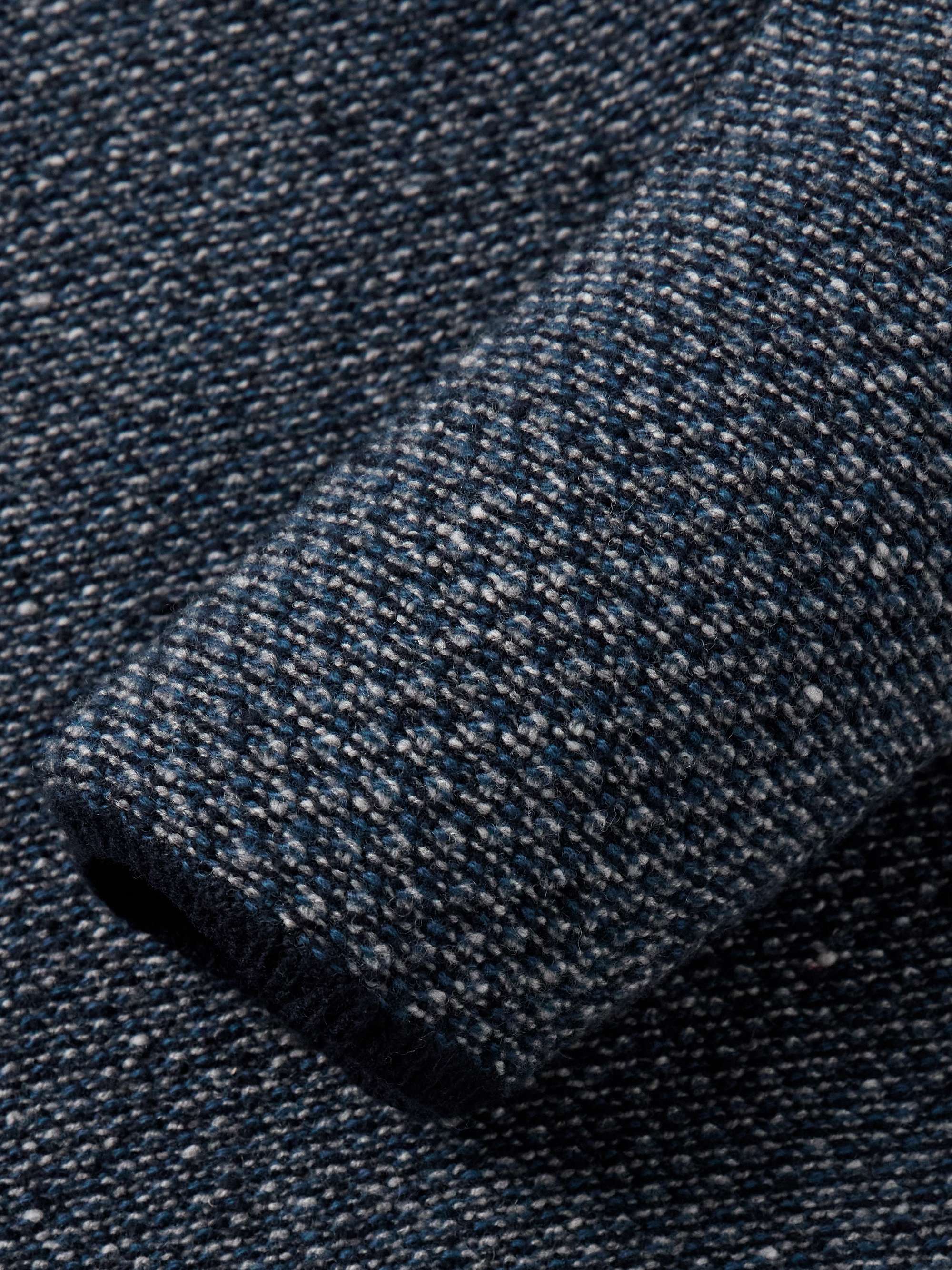 Donegal Merino Wool and Cashmere-Blend Shirt Jacket view