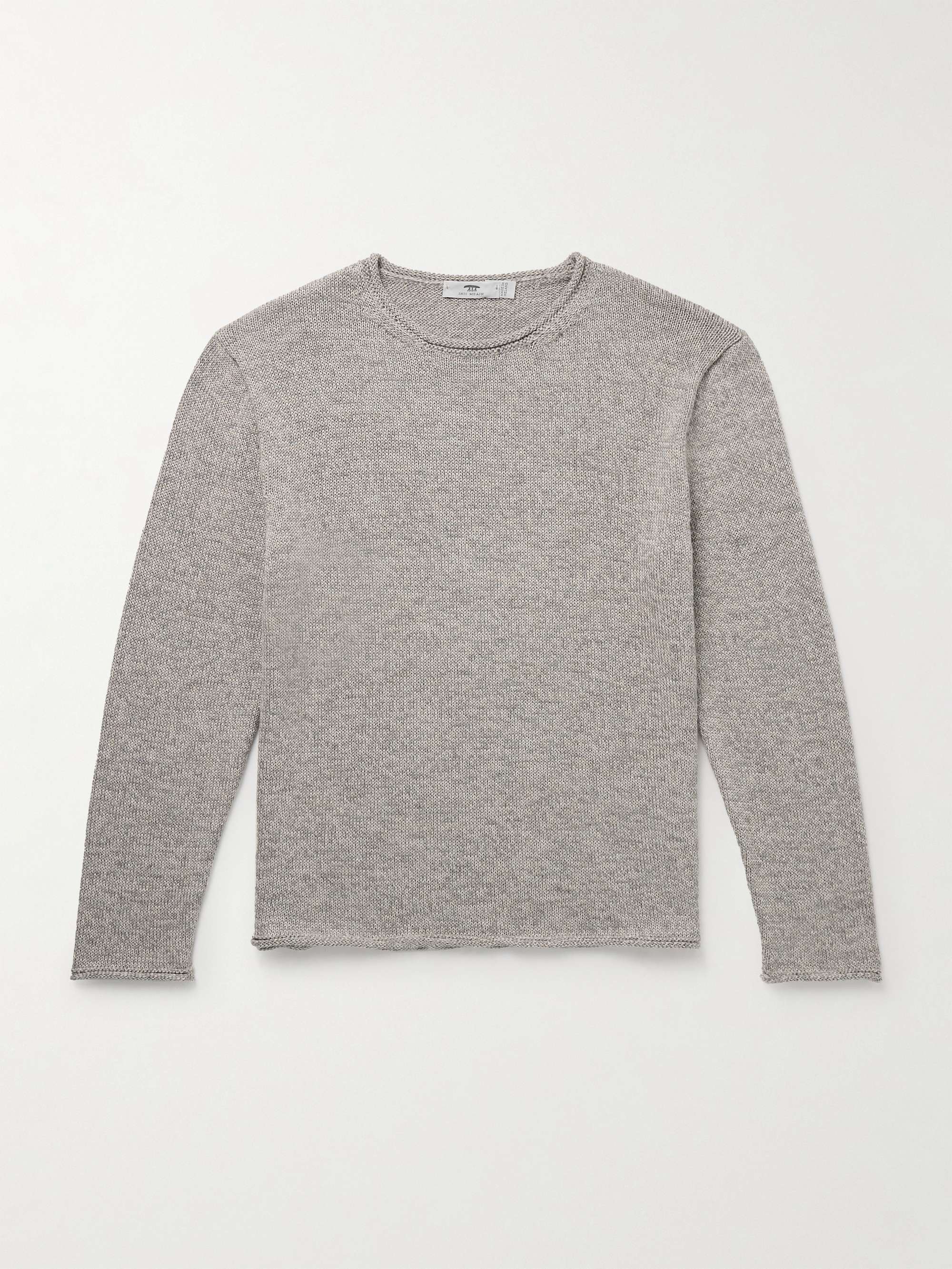 Baby Alpaca and Silk-Blend Sweater view