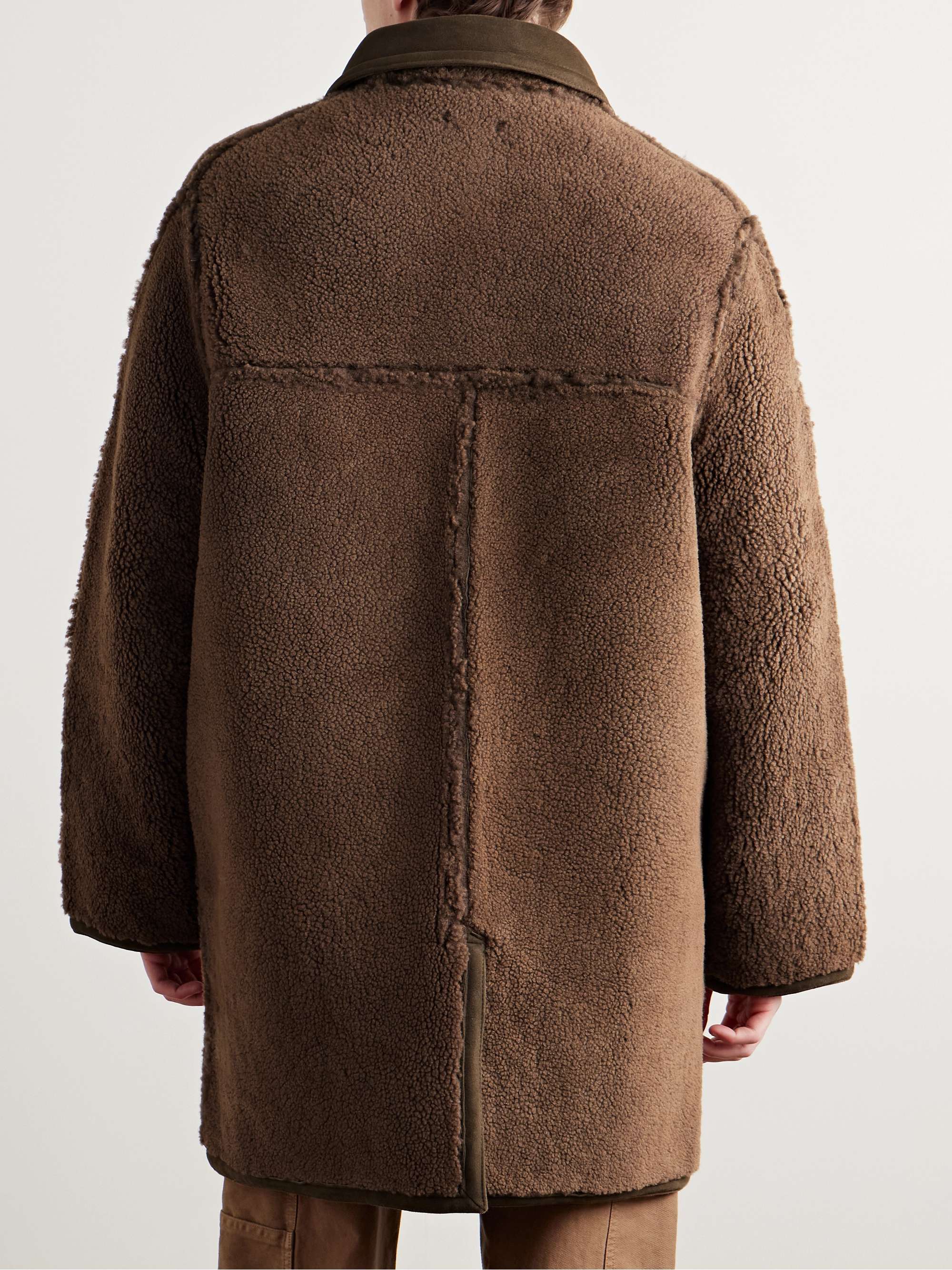Ranch Reversible Shearling Coat view