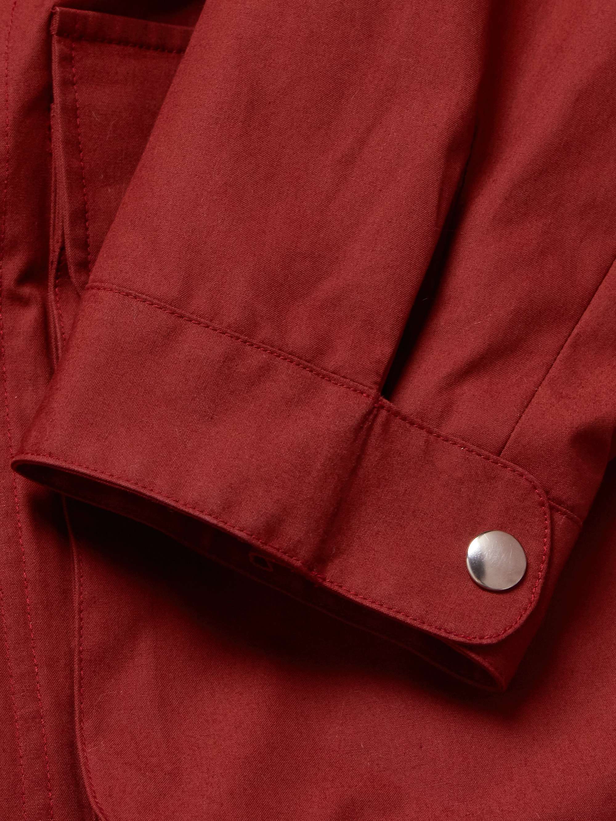 Cotton-Canvas Hooded Parka view