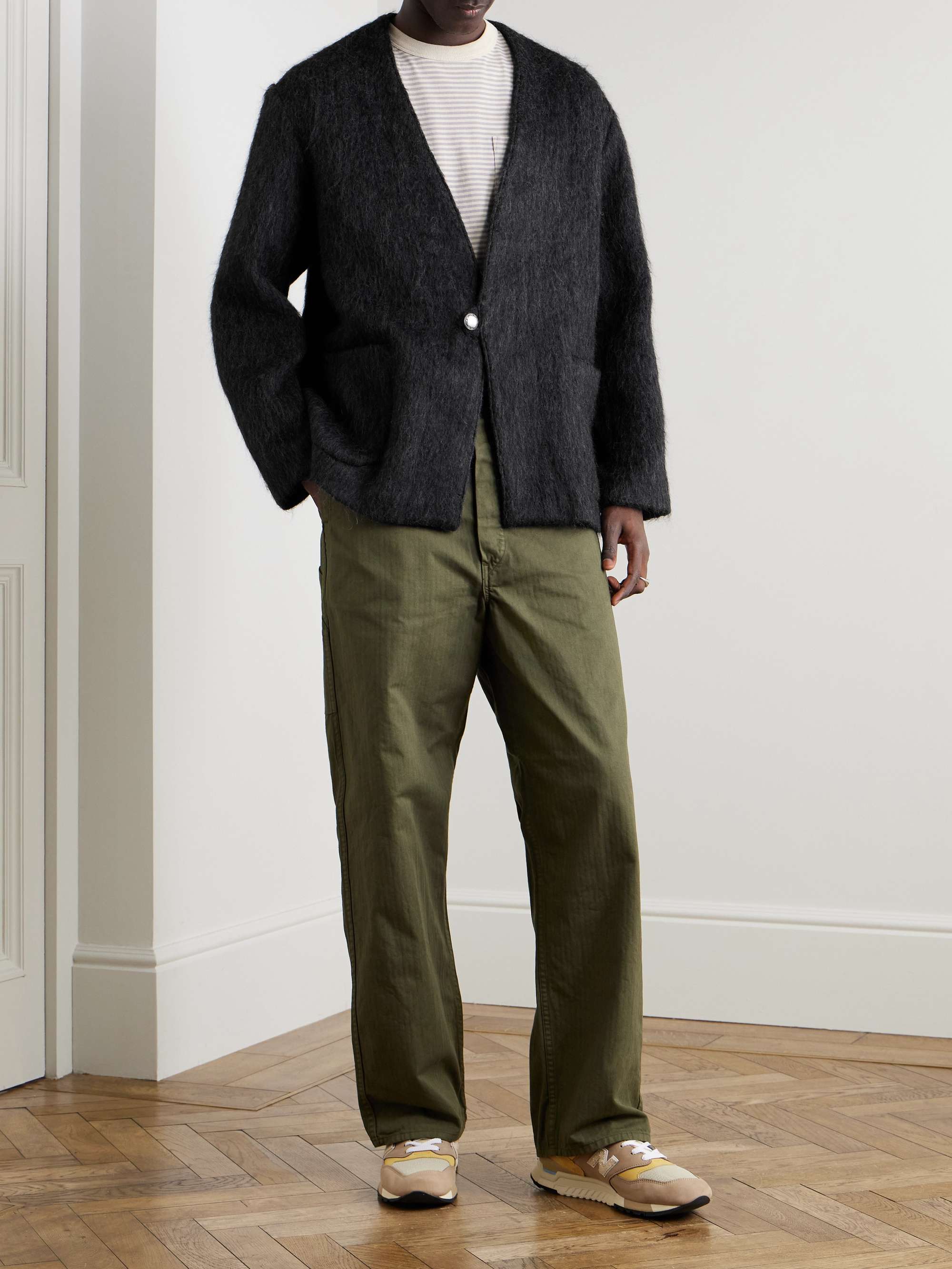Oversized Wool-Blend Cardigan view