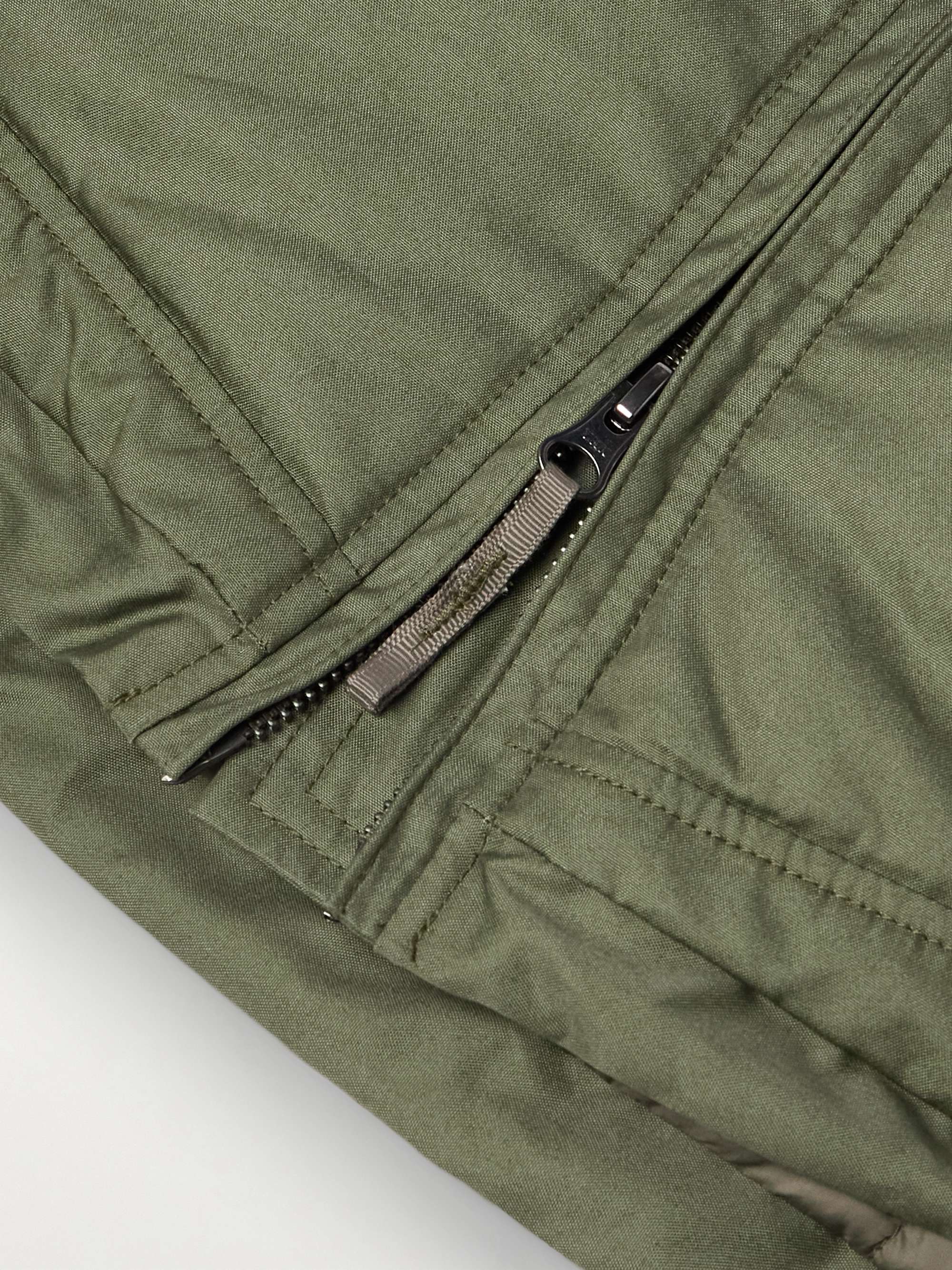 Padded Cotton-Blend Gilet view