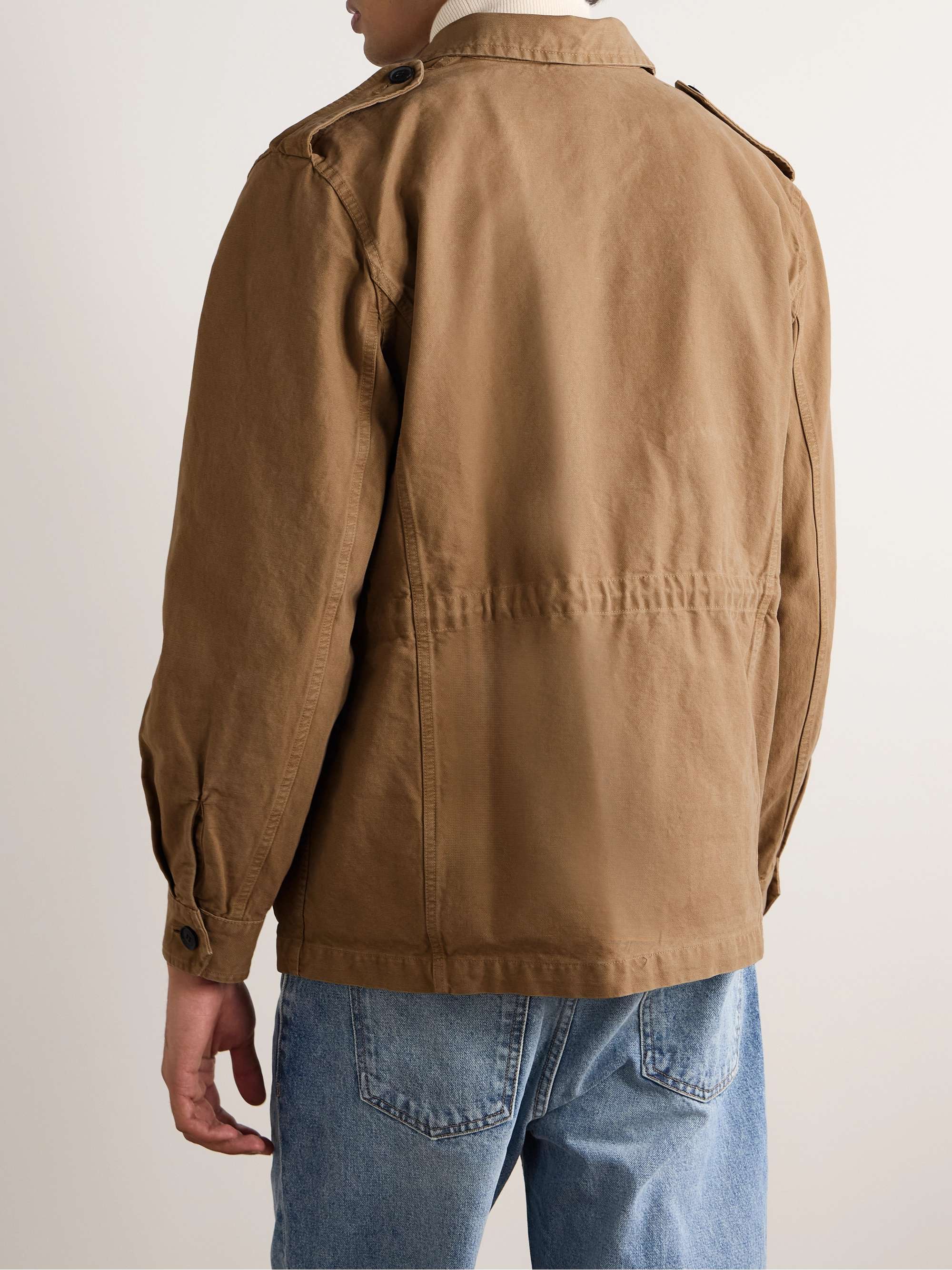 Charlie Cotton-Blend Canvas Jacket view